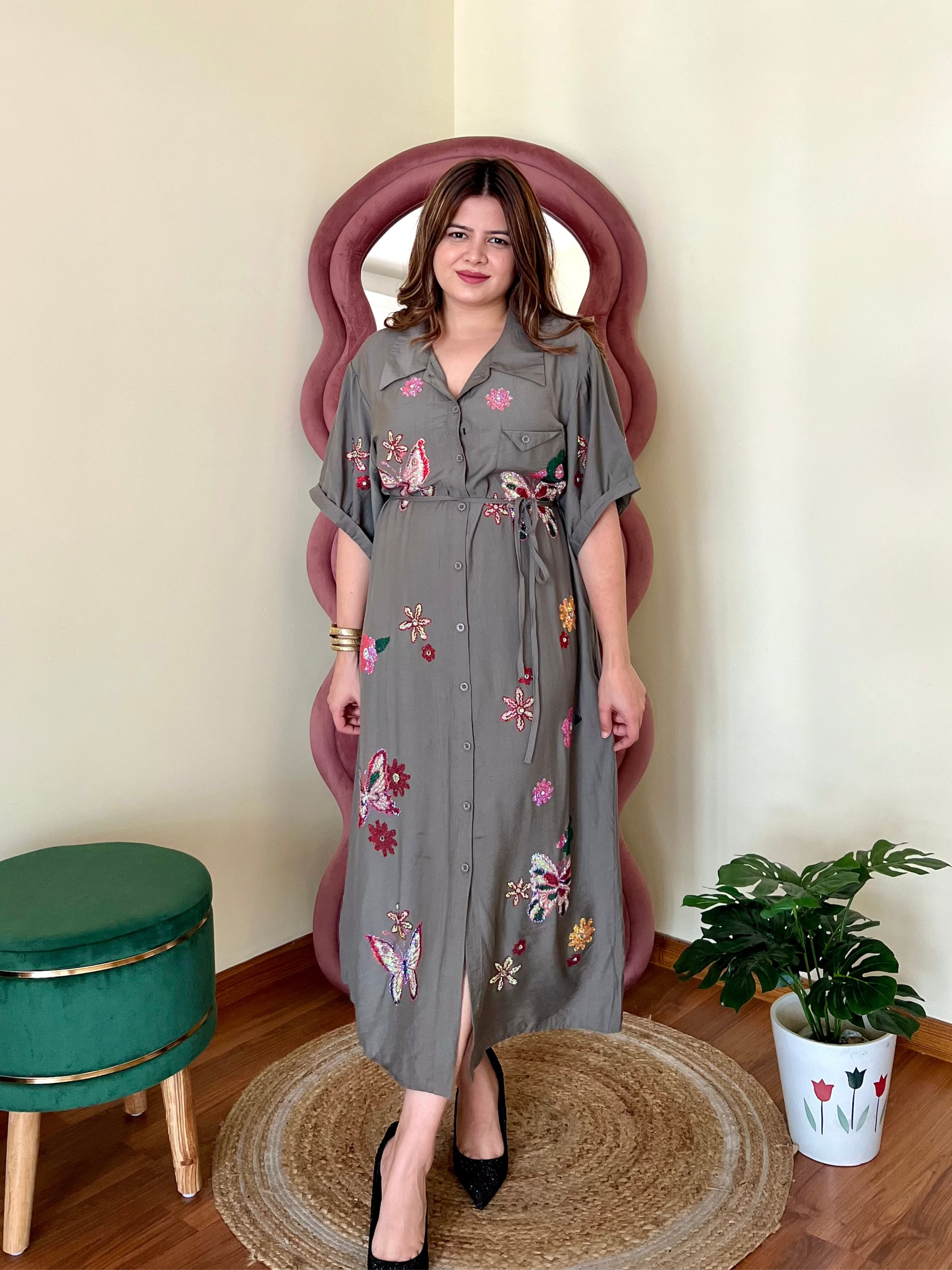 KENNY BUTTERFLY DRESS