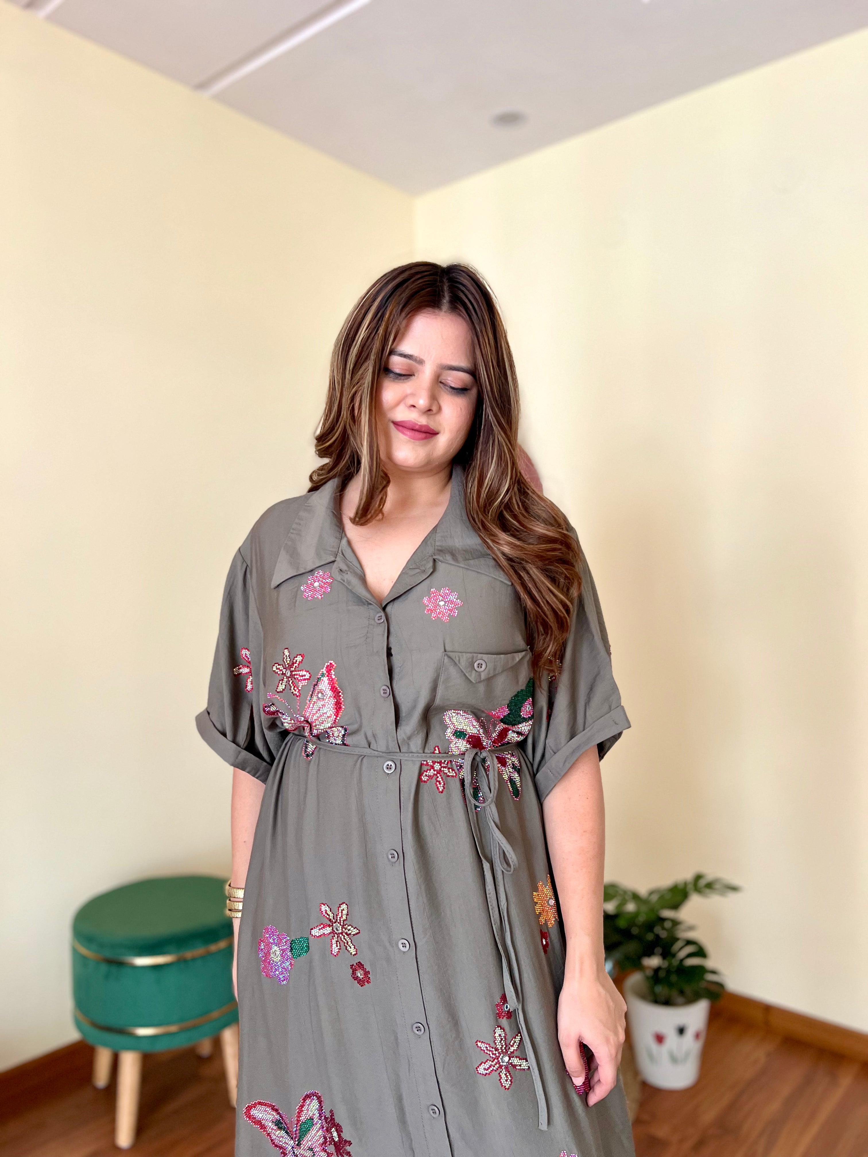 KENNY BUTTERFLY DRESS