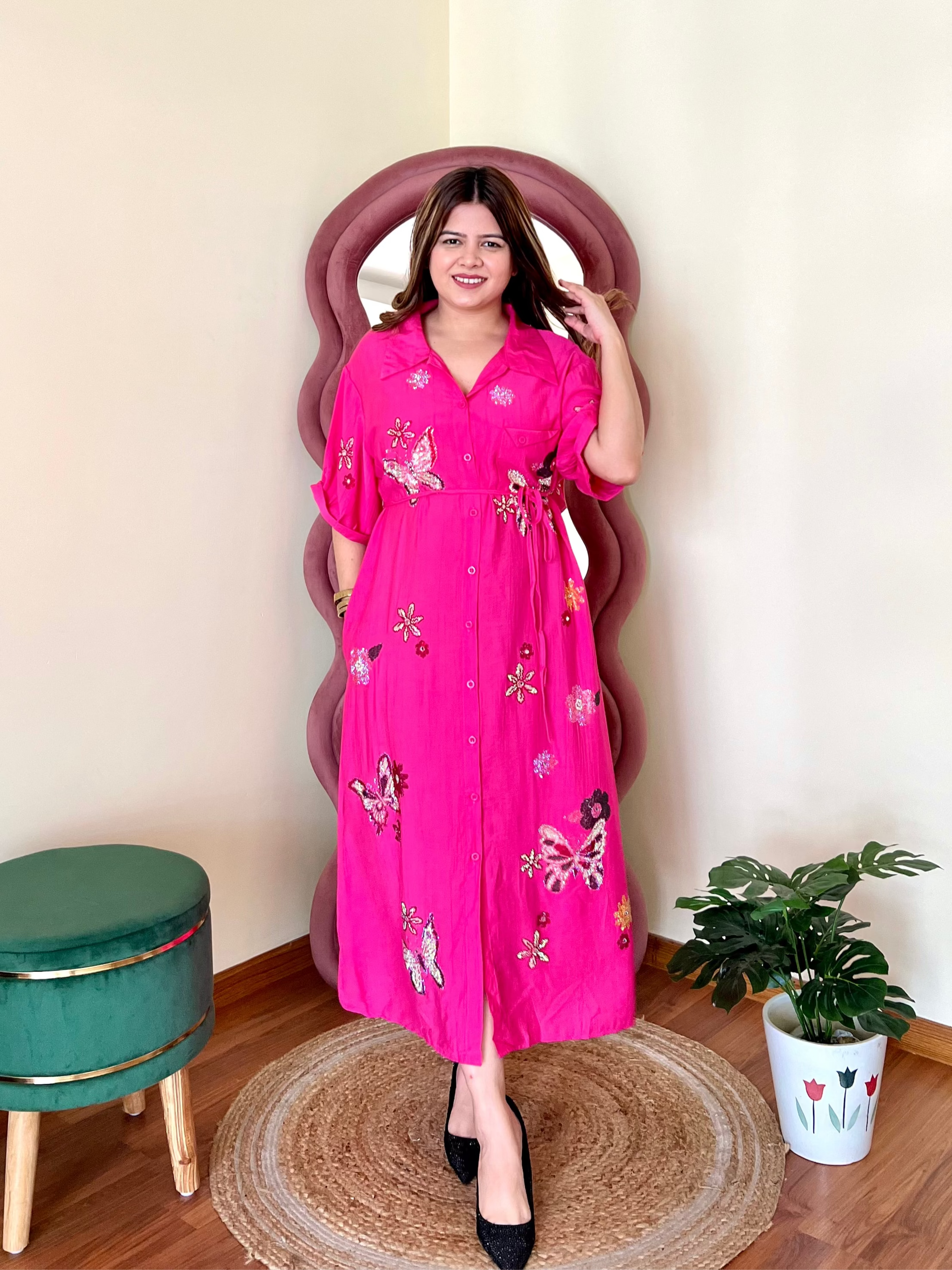 KENNY BUTTERFLY DRESS