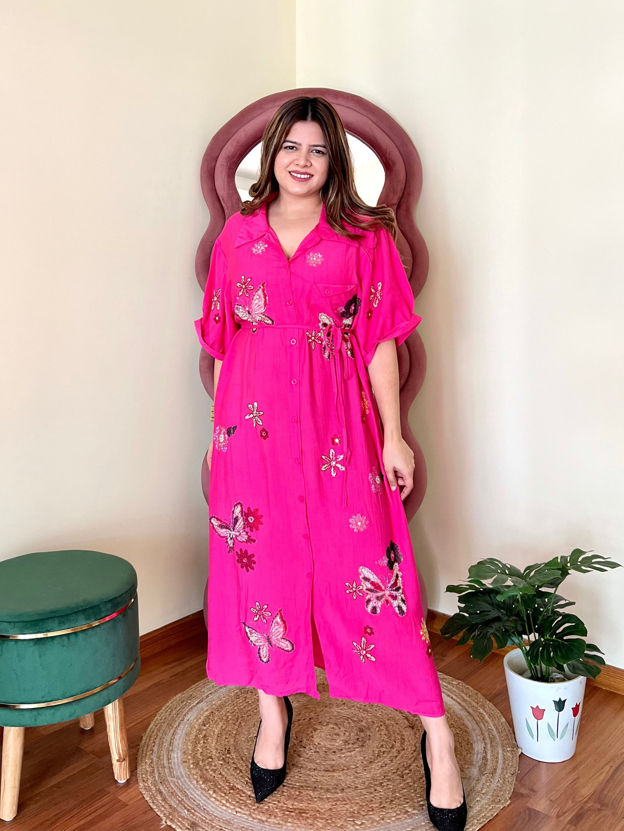 KENNY BUTTERFLY DRESS