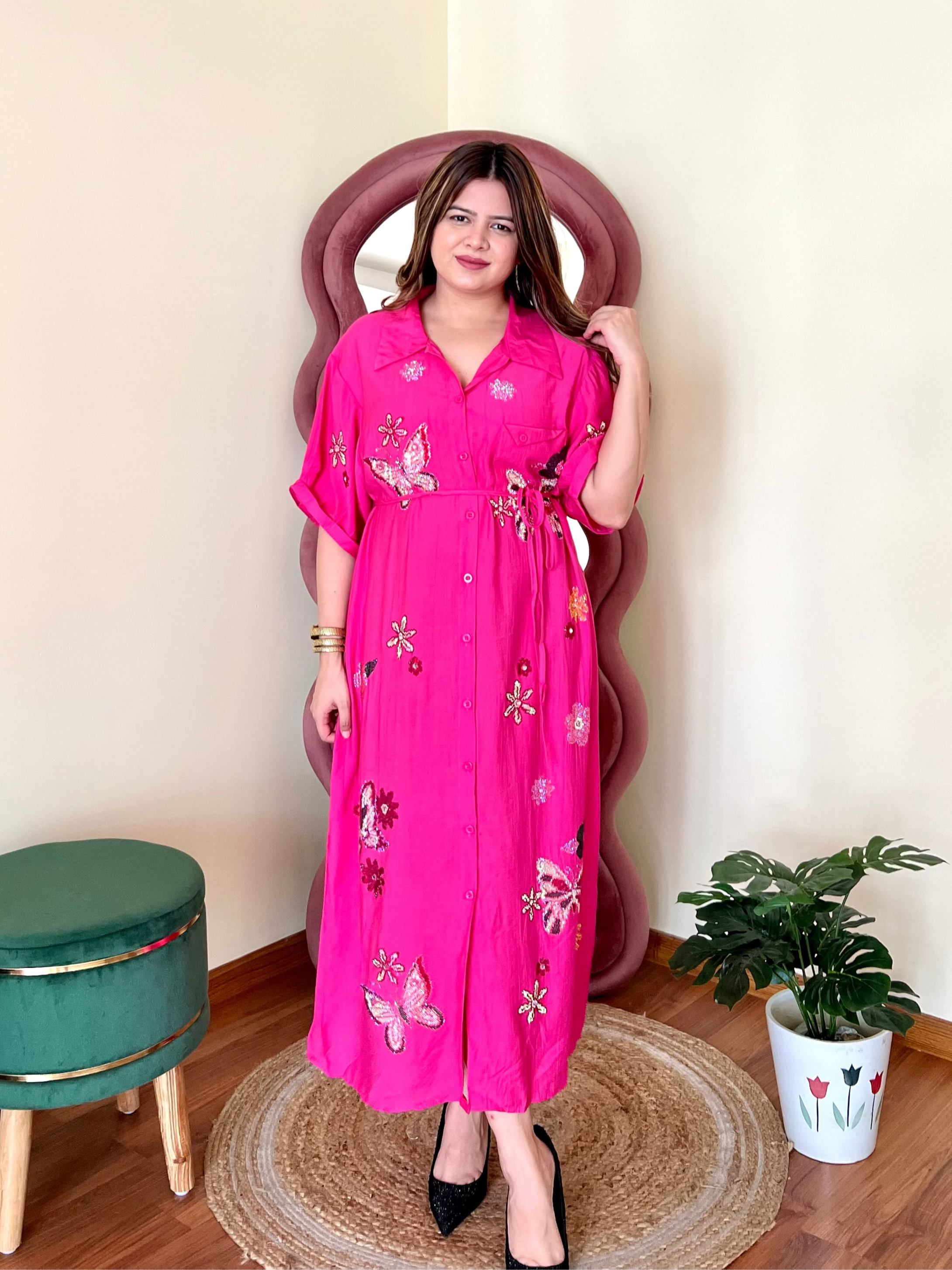 KENNY BUTTERFLY DRESS