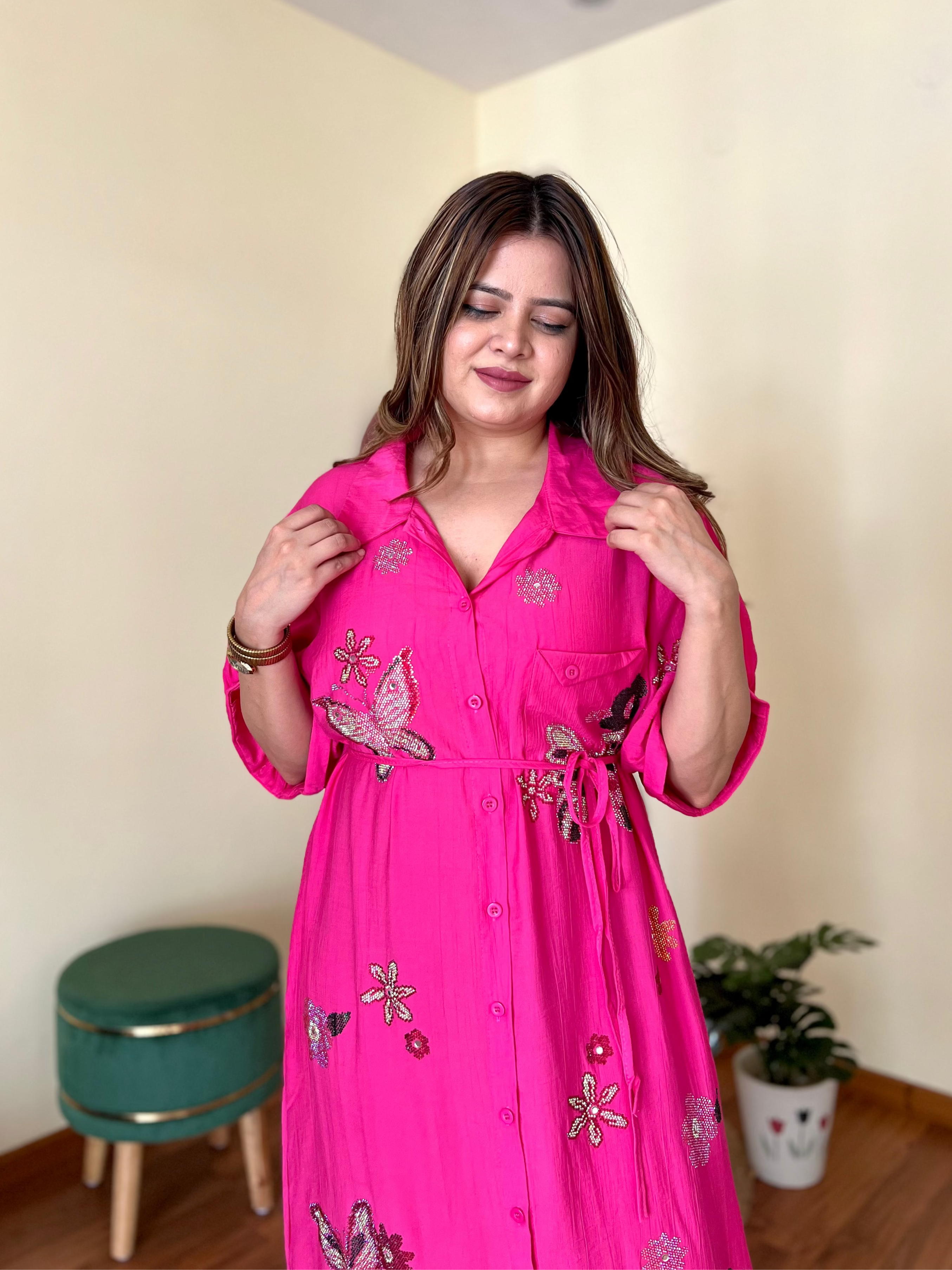 KENNY BUTTERFLY DRESS