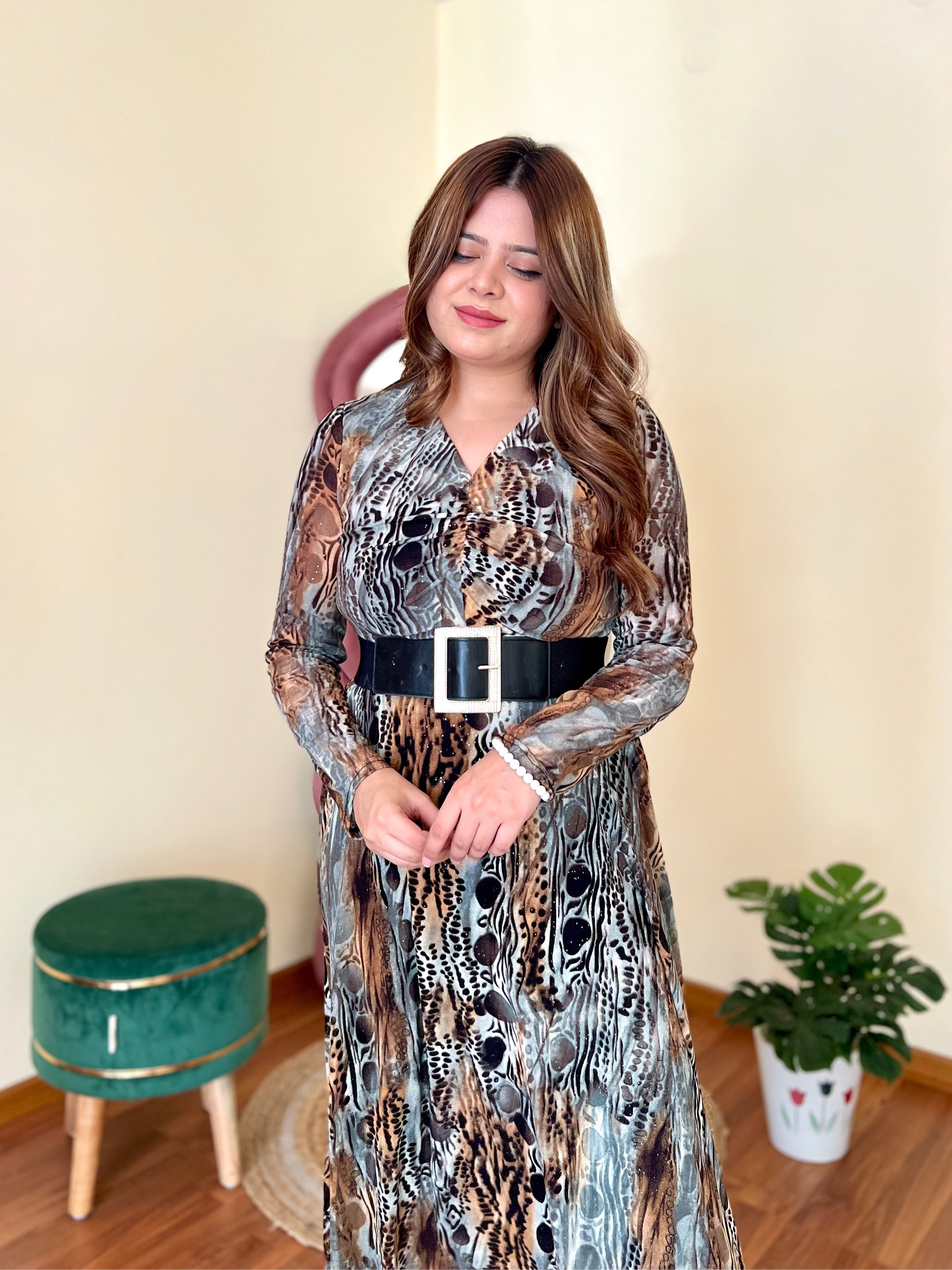 ROMA BELTED DRESS