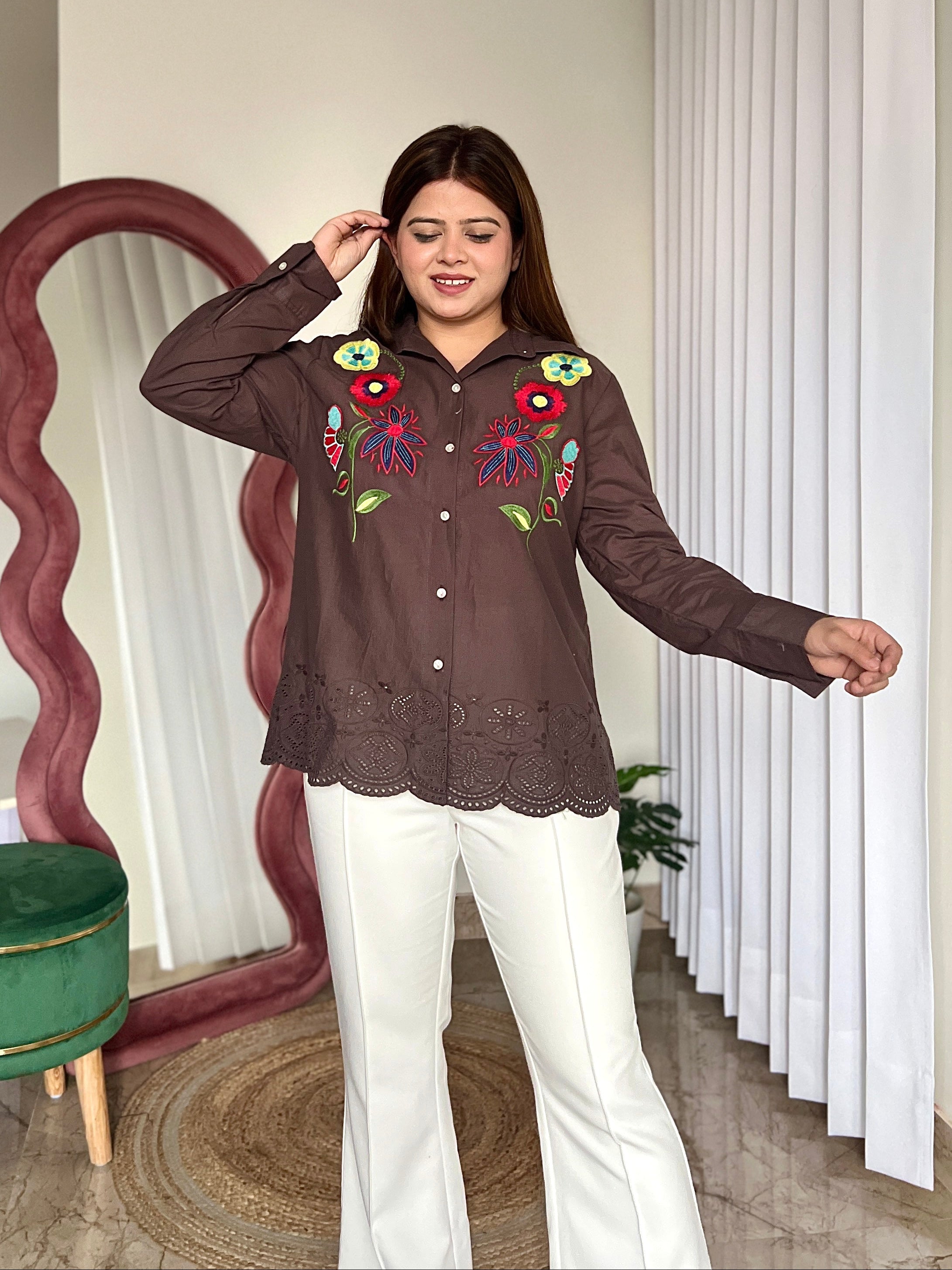 VALERIE COTTON SHIRT