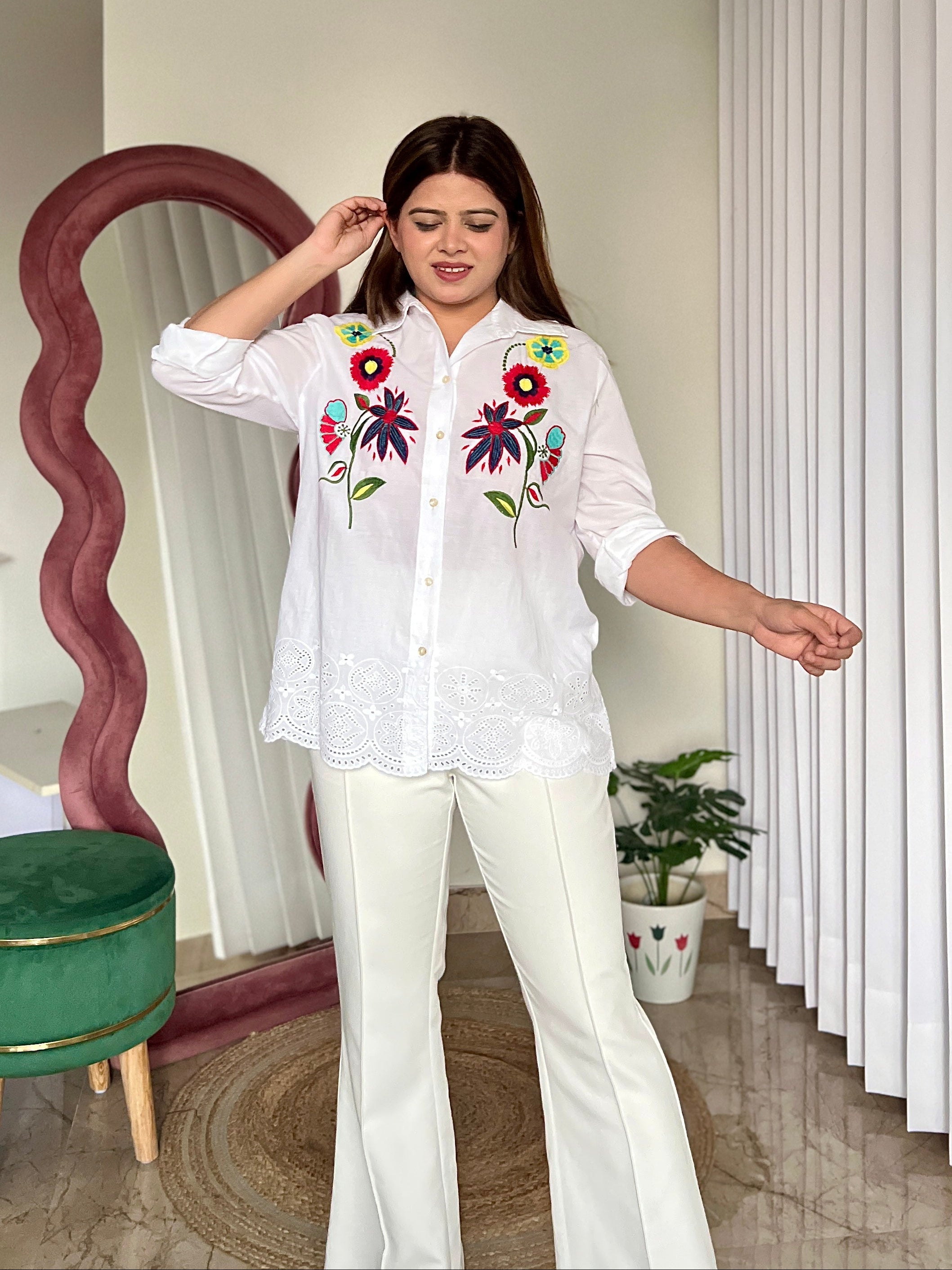 VALERIE COTTON SHIRT