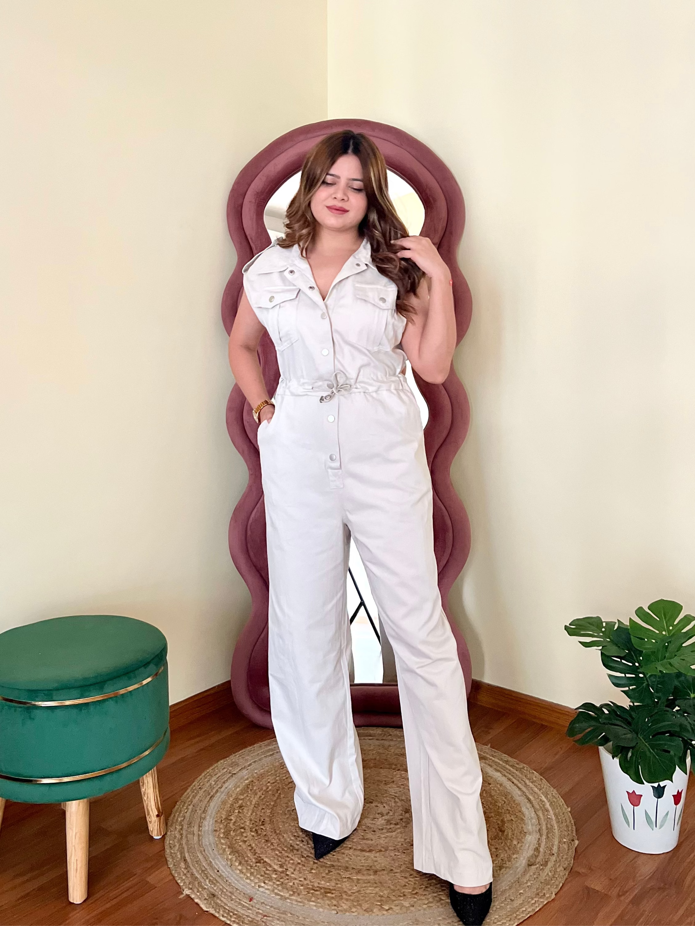 MASARA DENIM JUMPSUIT