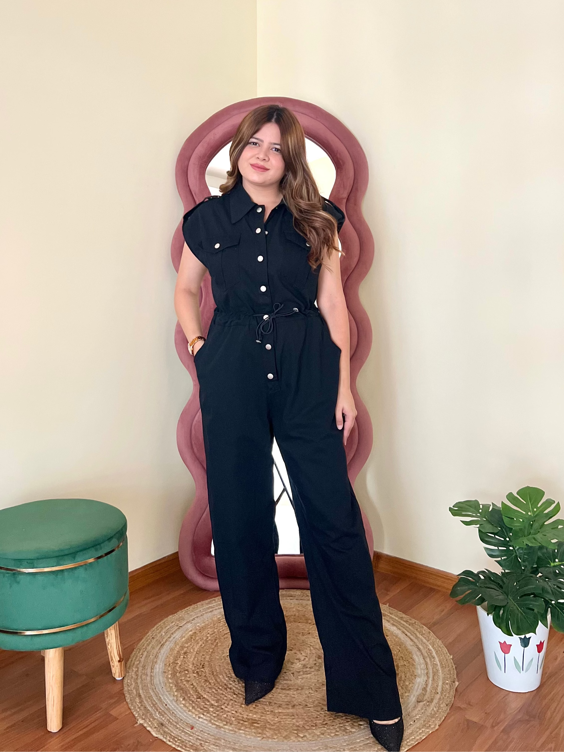 MASARA DENIM JUMPSUIT
