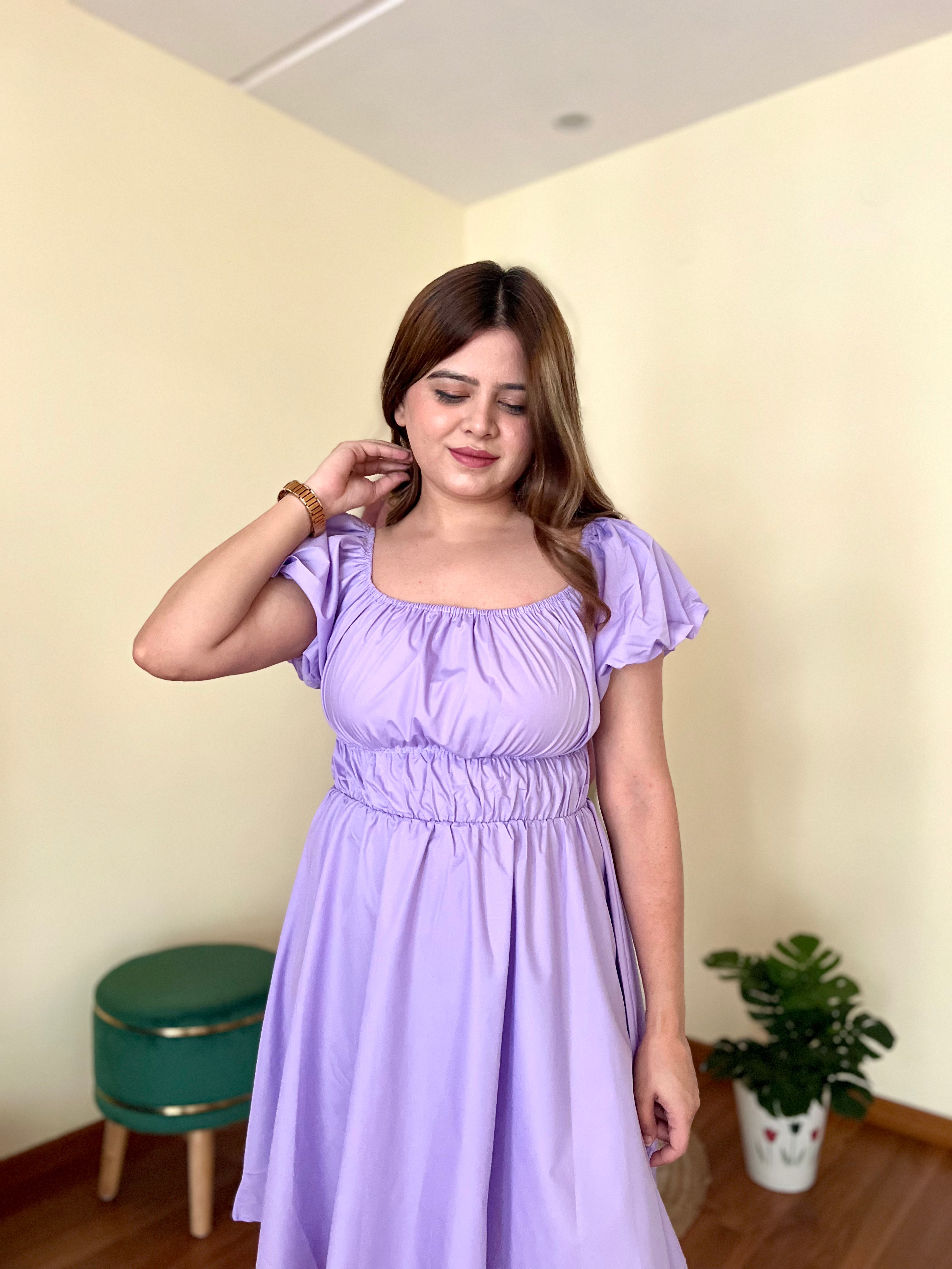 OREO COTTON DRESS