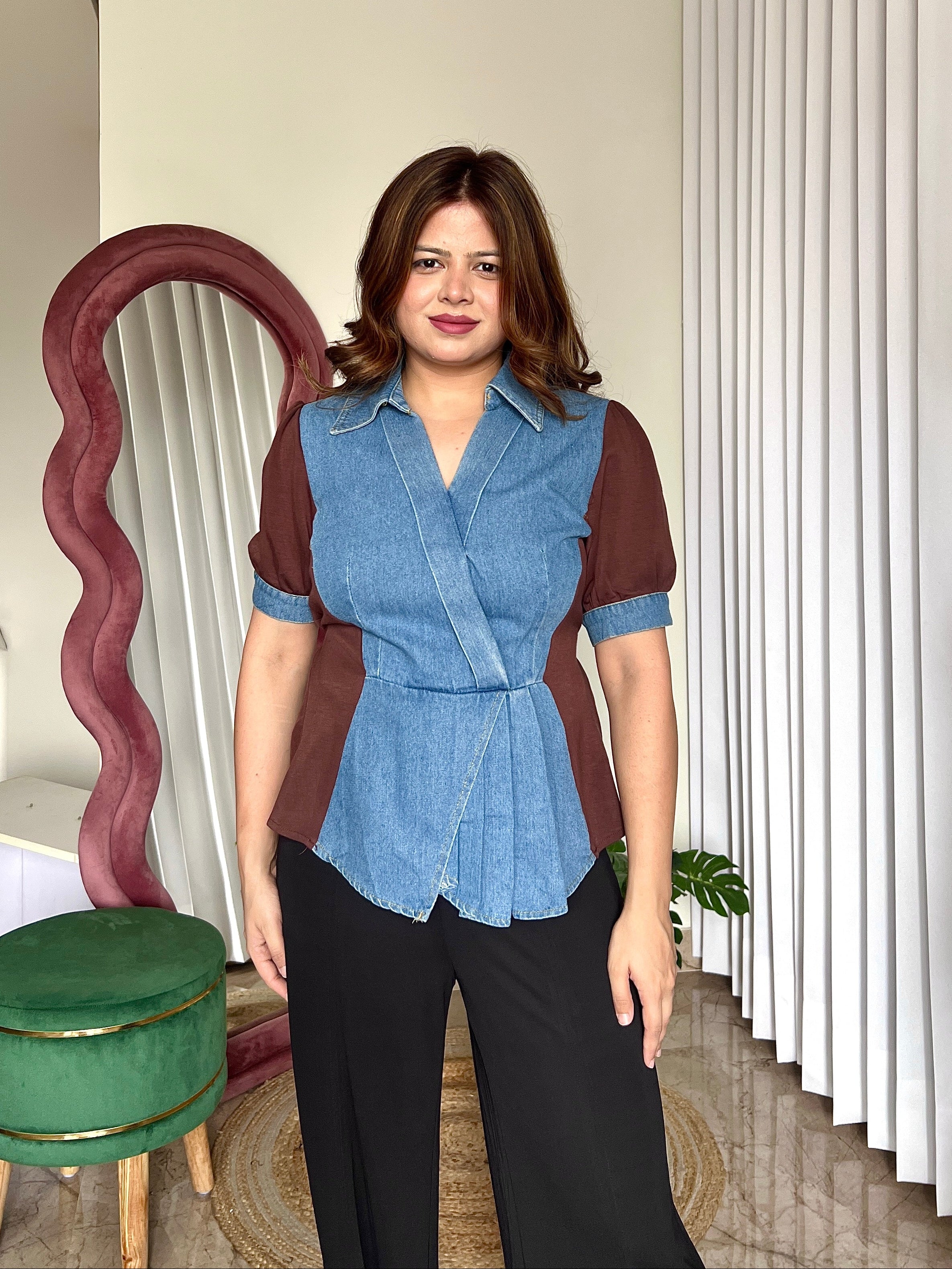 DUNE DENIM TOP