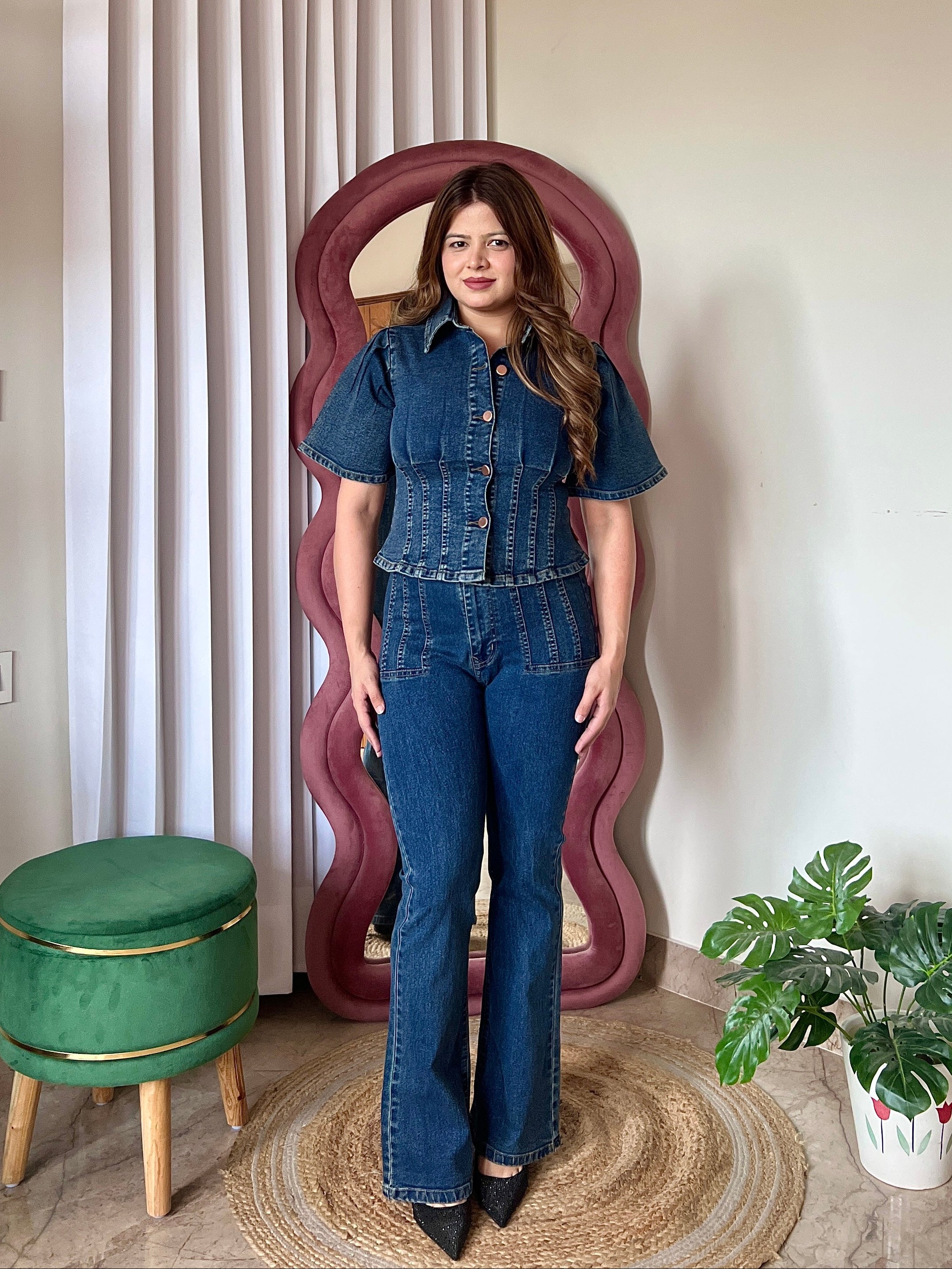 MARIO DENIM COORD
