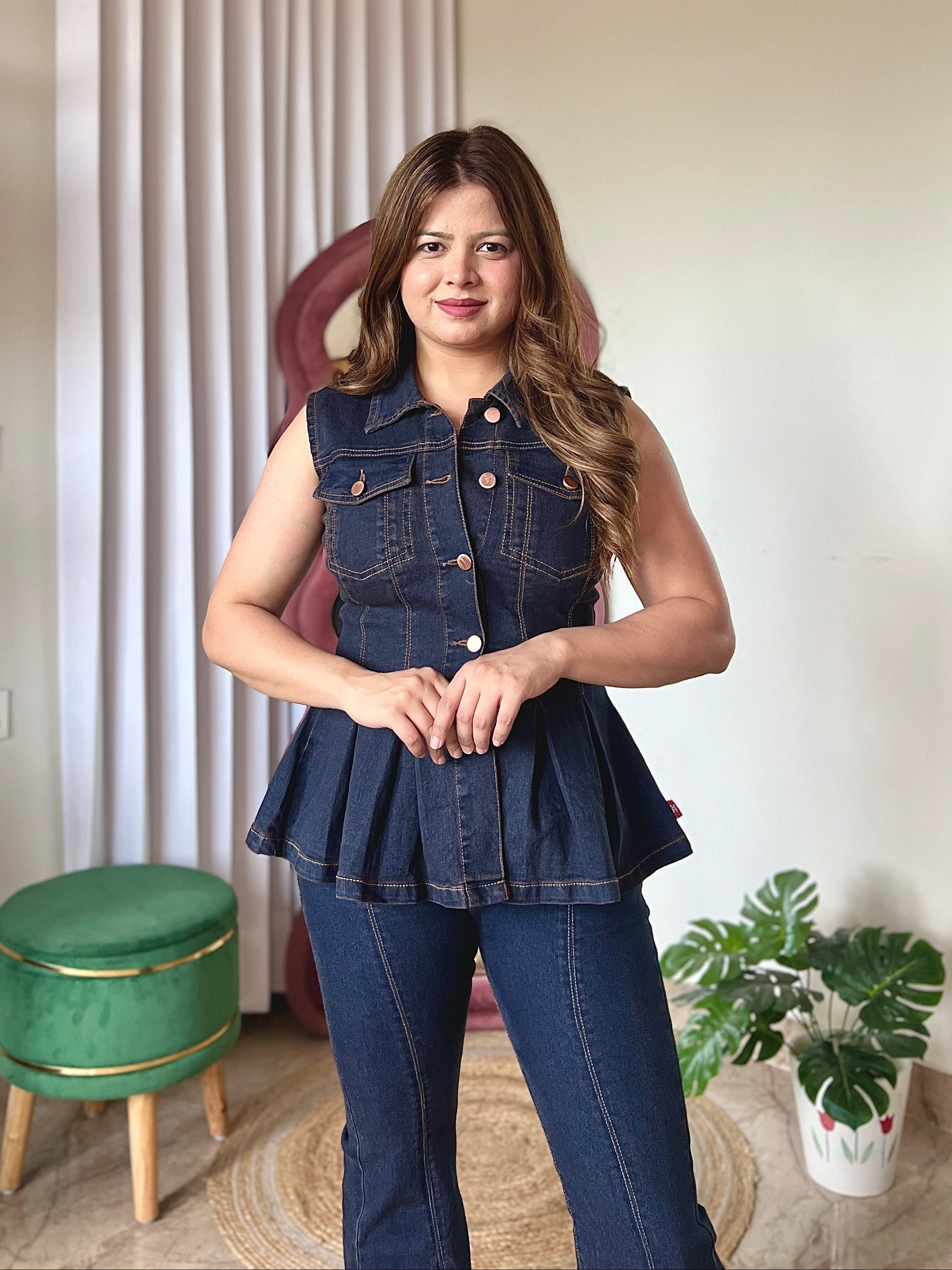 FALON DENIM COORD