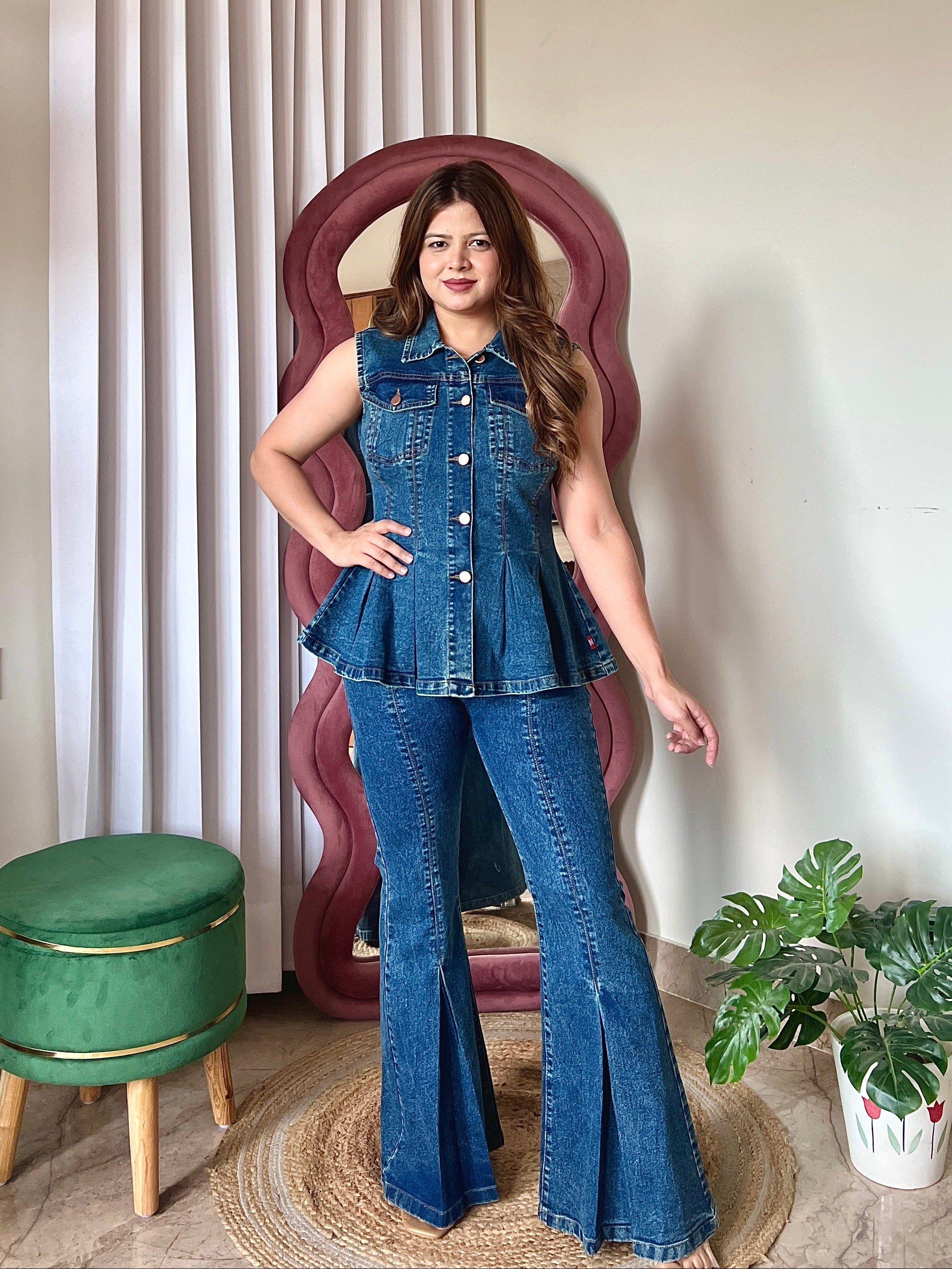 FALON DENIM COORD