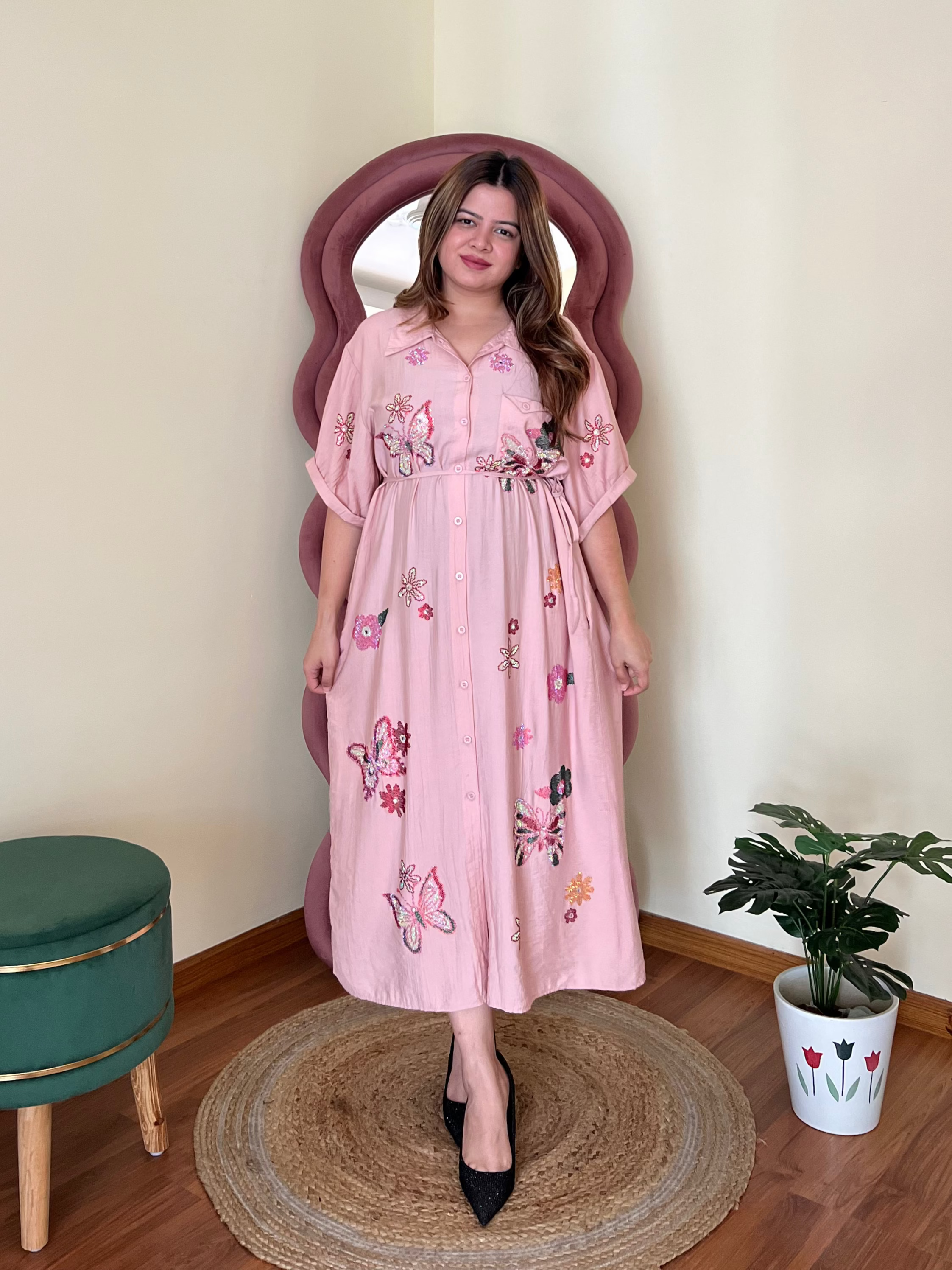 KENNY BUTTERFLY DRESS