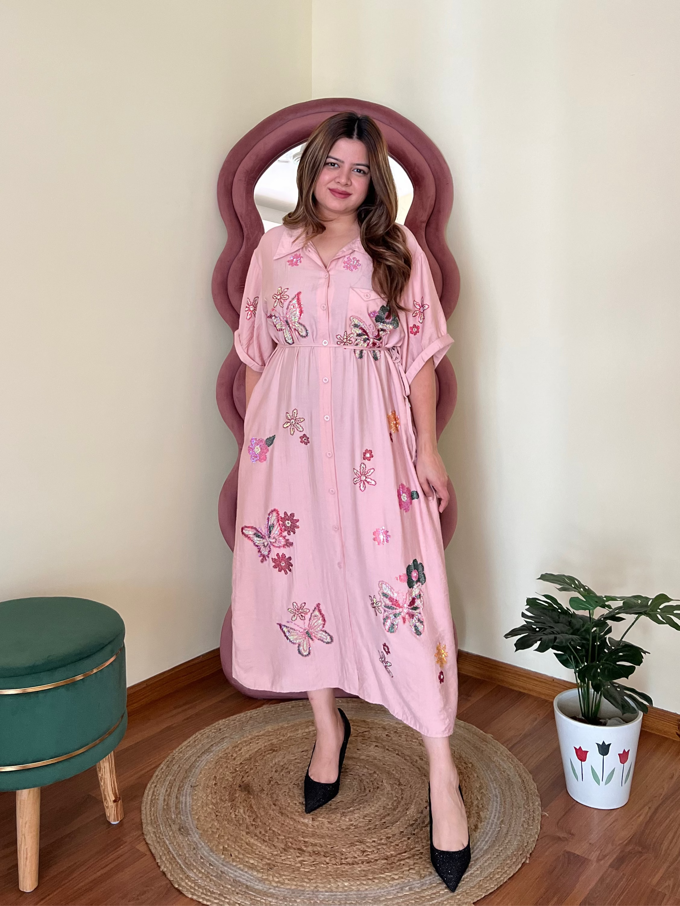 KENNY BUTTERFLY DRESS