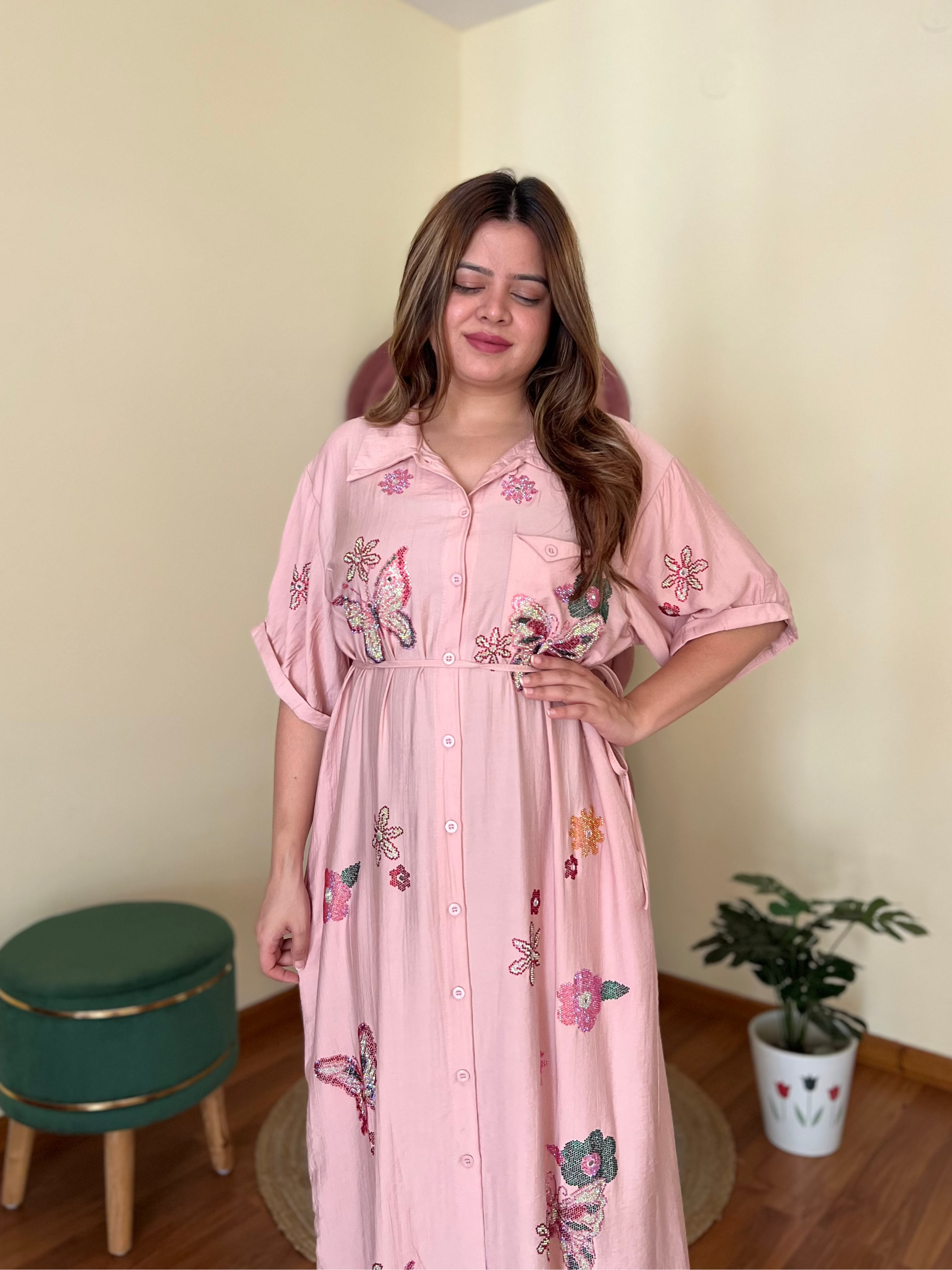 KENNY BUTTERFLY DRESS