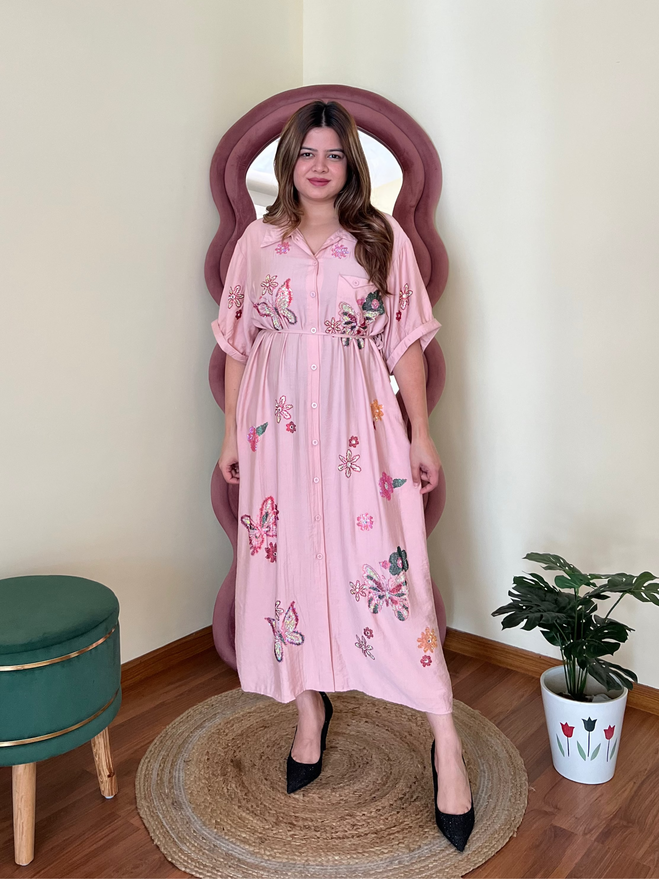 KENNY BUTTERFLY DRESS