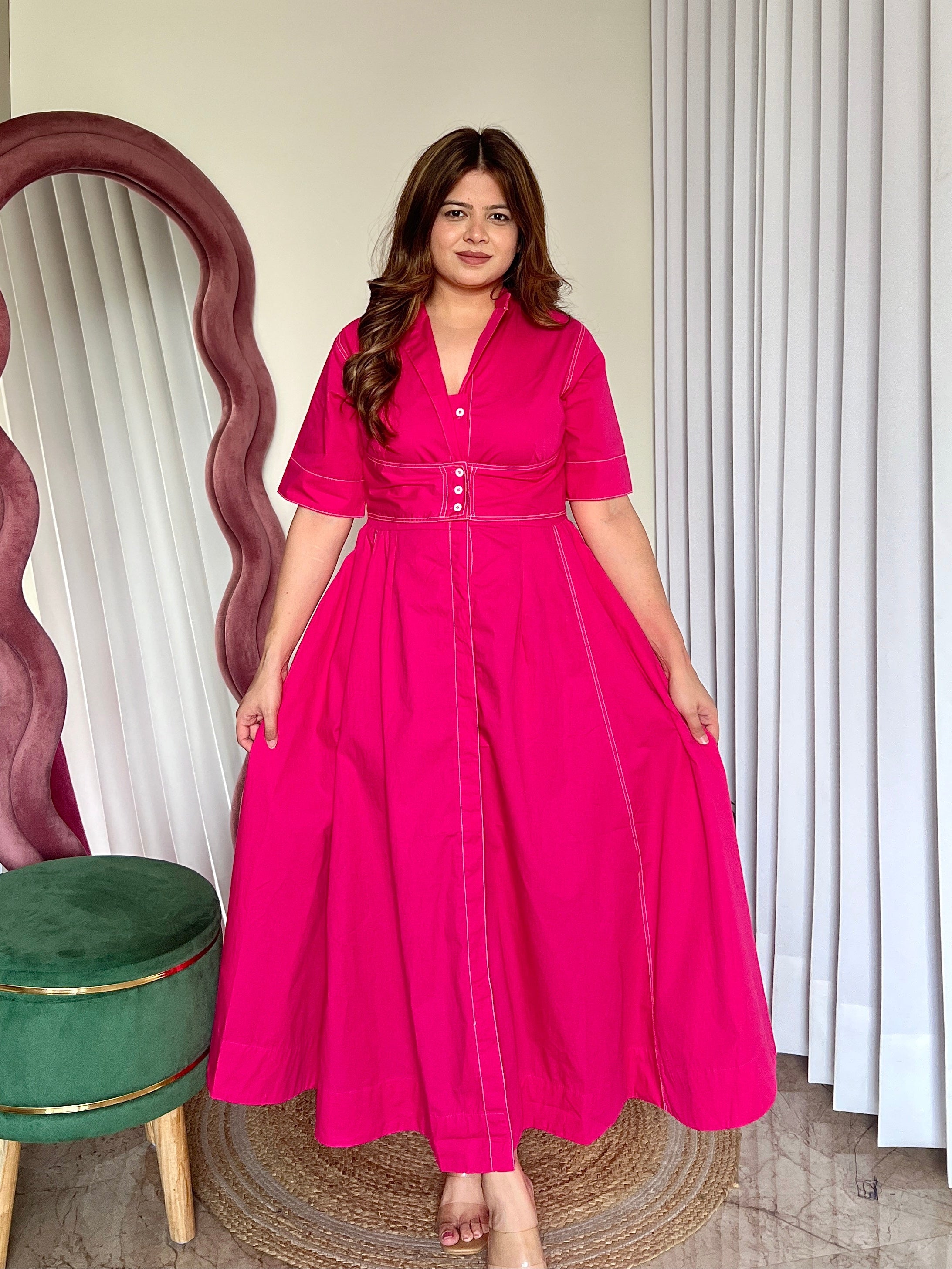 FIBO MIDI DRESS