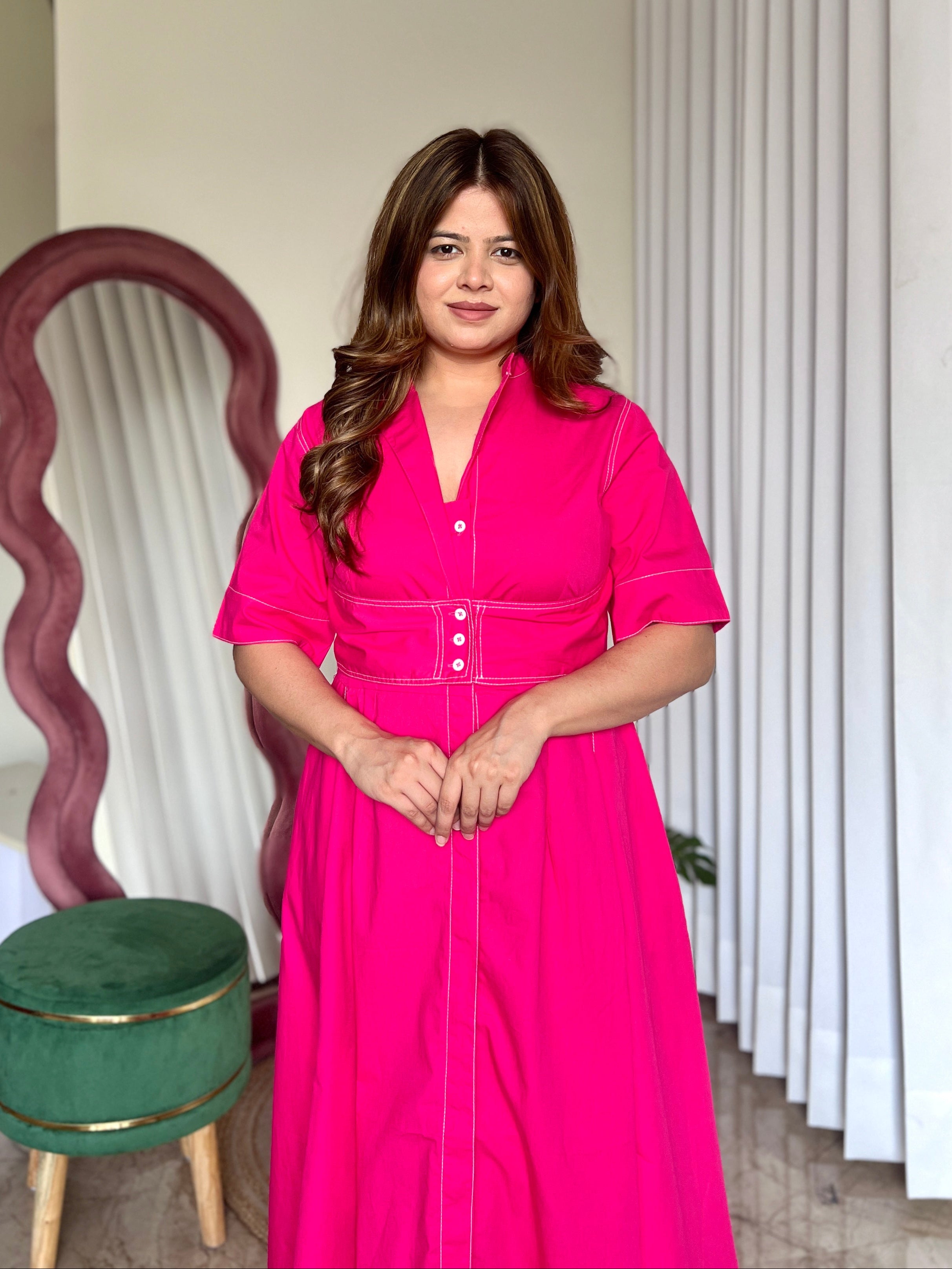 FIBO MIDI DRESS