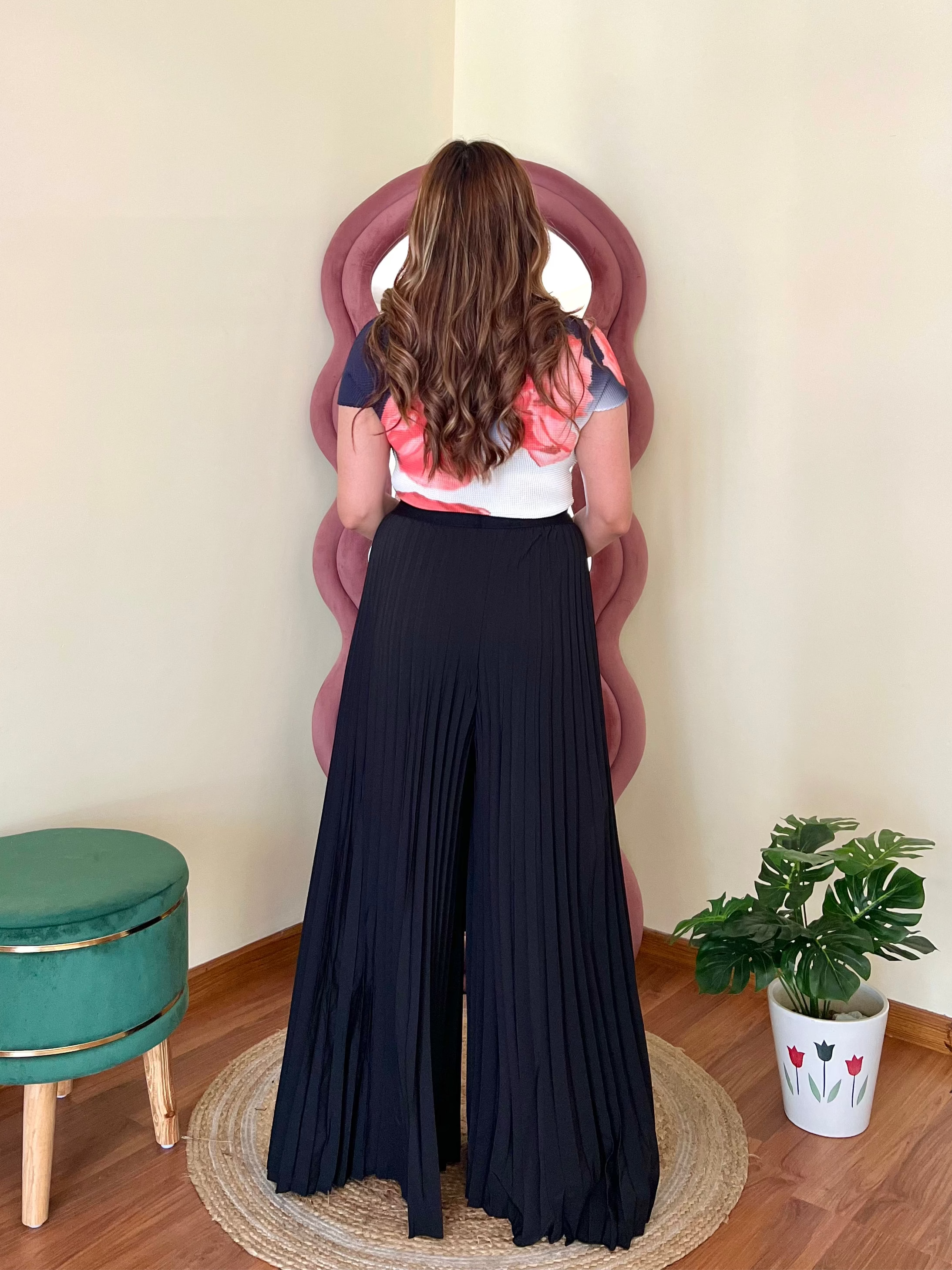 ZOLO PLEATED PANT SET