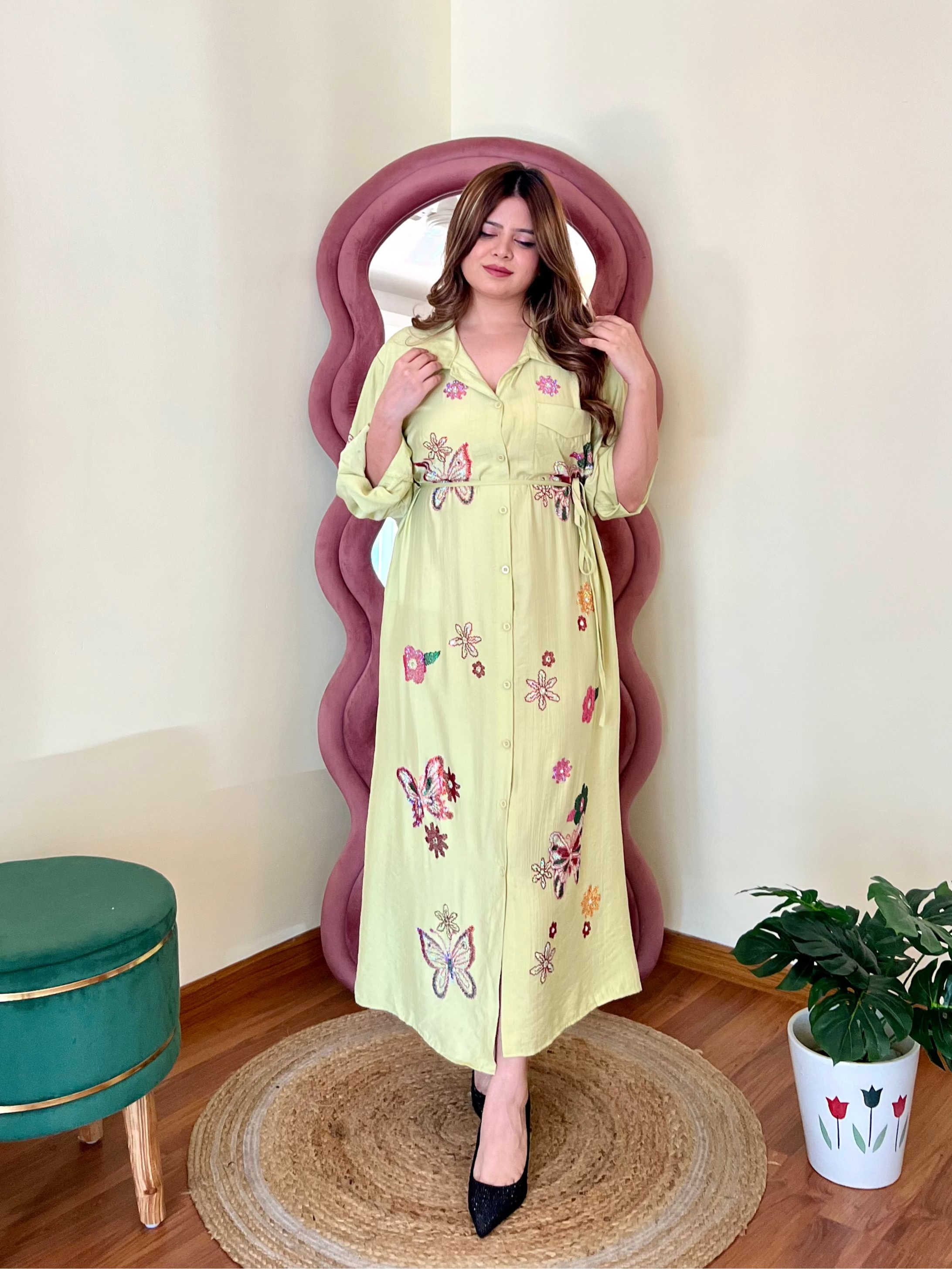 SHANE BUTTERFLY DRESS