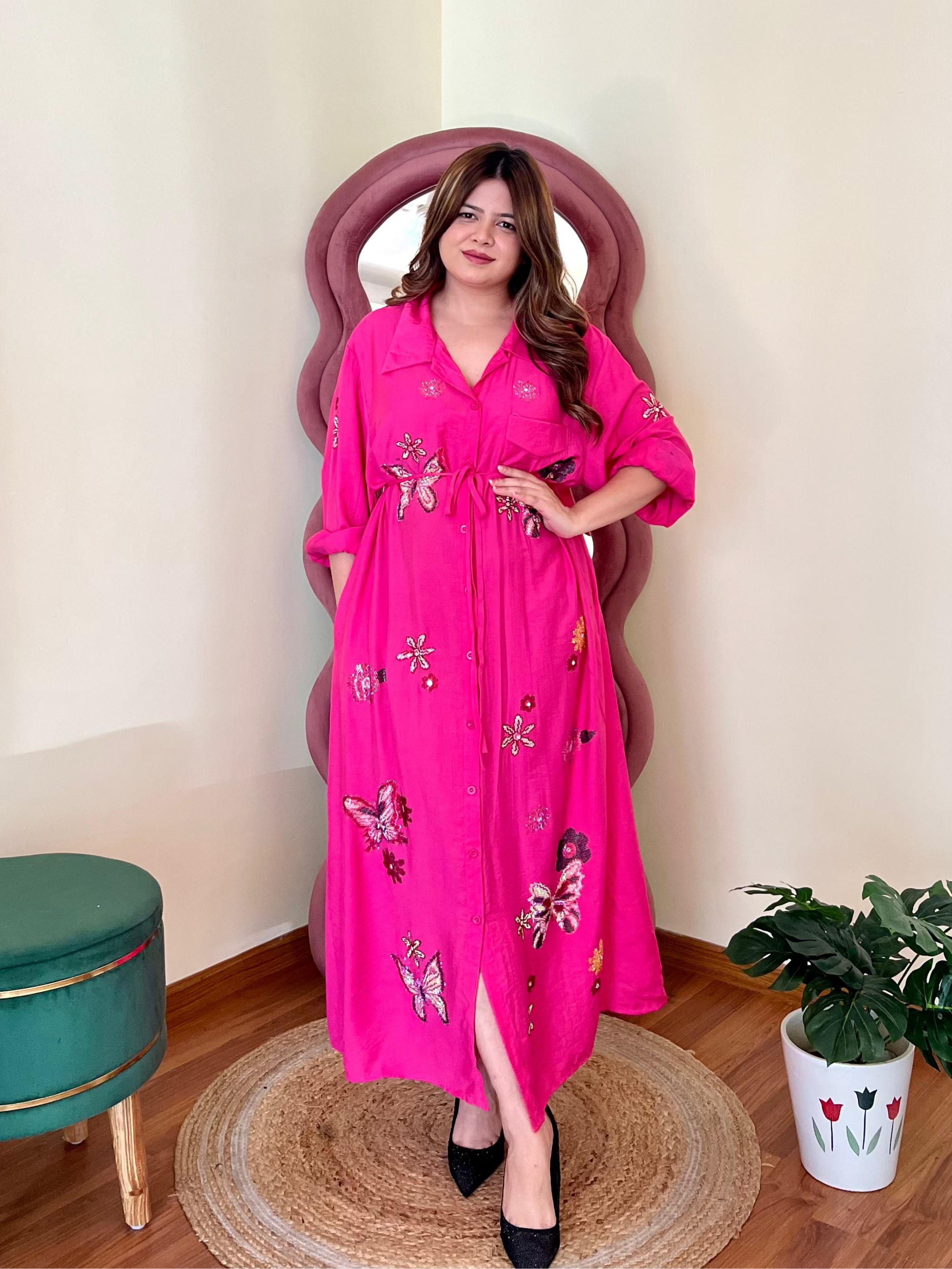 SHANE BUTTERFLY DRESS