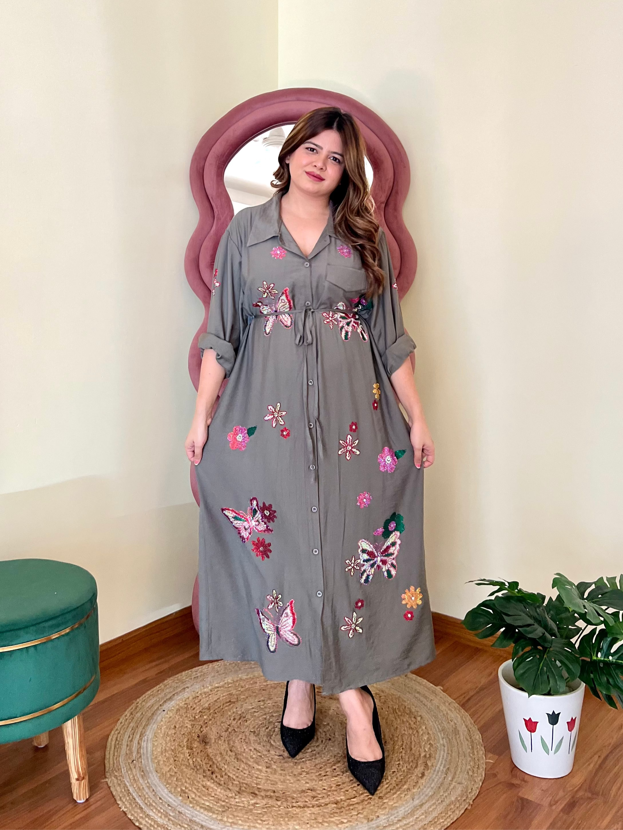 SHANE BUTTERFLY DRESS