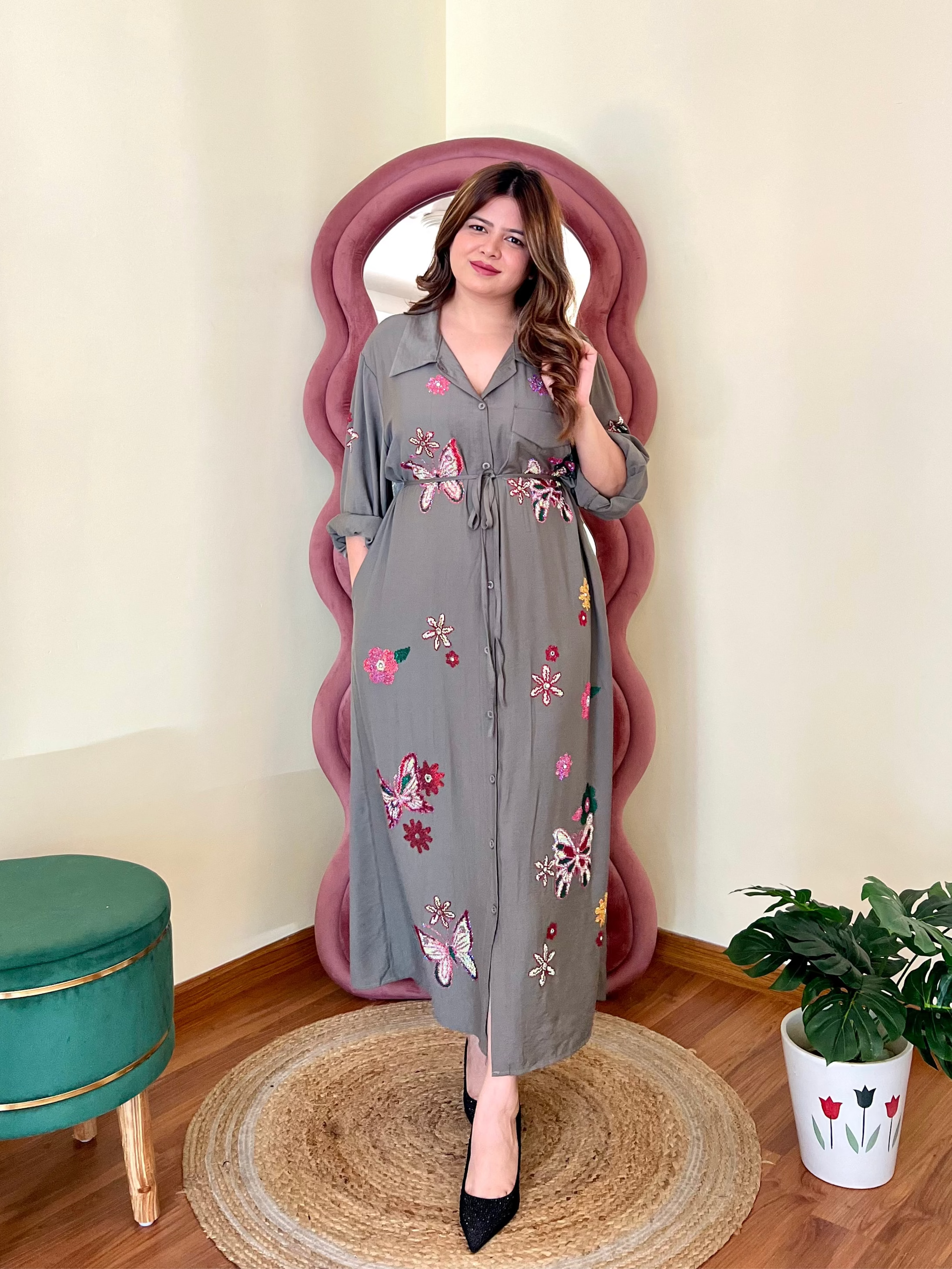 SHANE BUTTERFLY DRESS