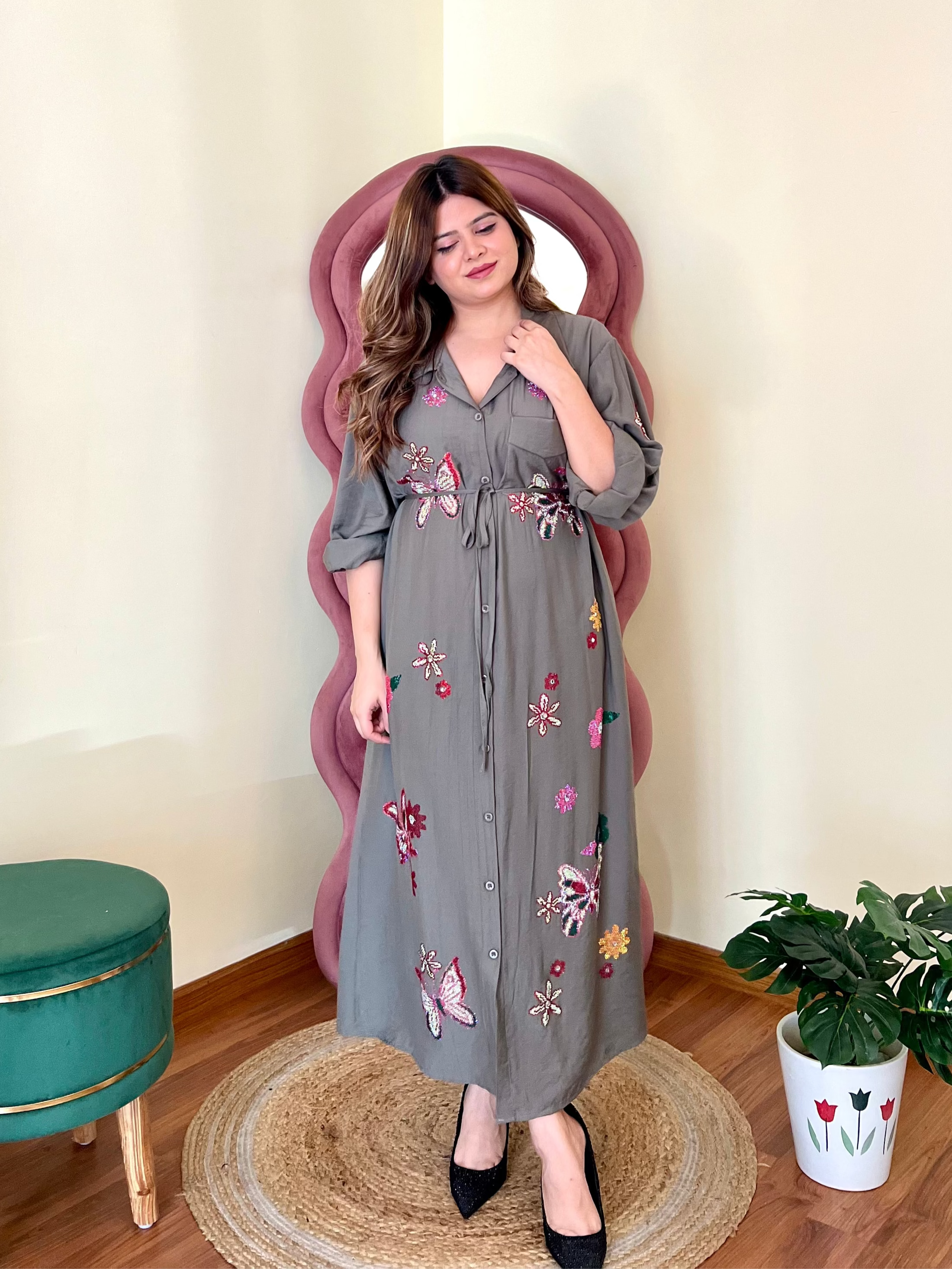 SHANE BUTTERFLY DRESS