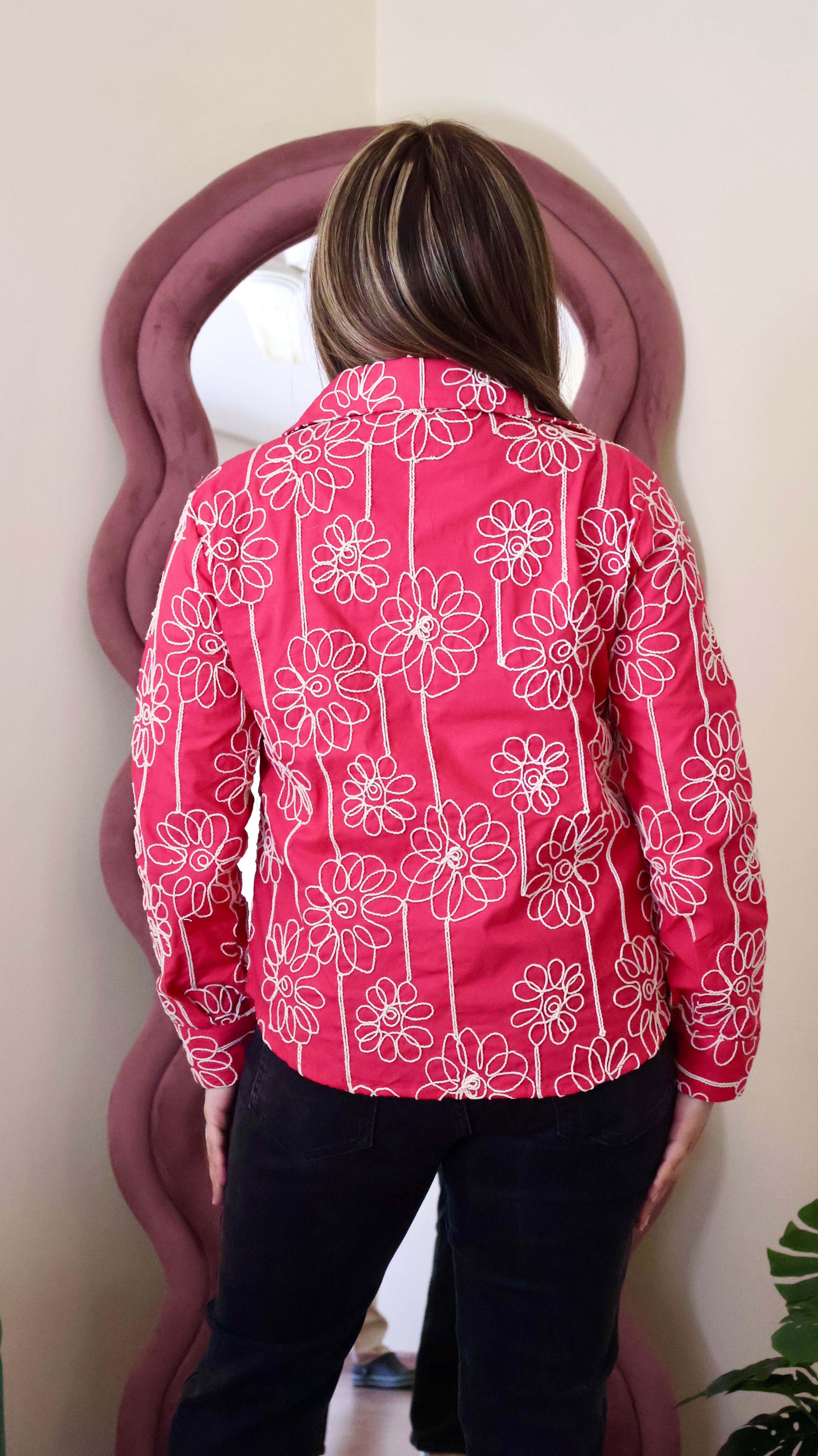 MARIGOLD THREADWORK SHIRT