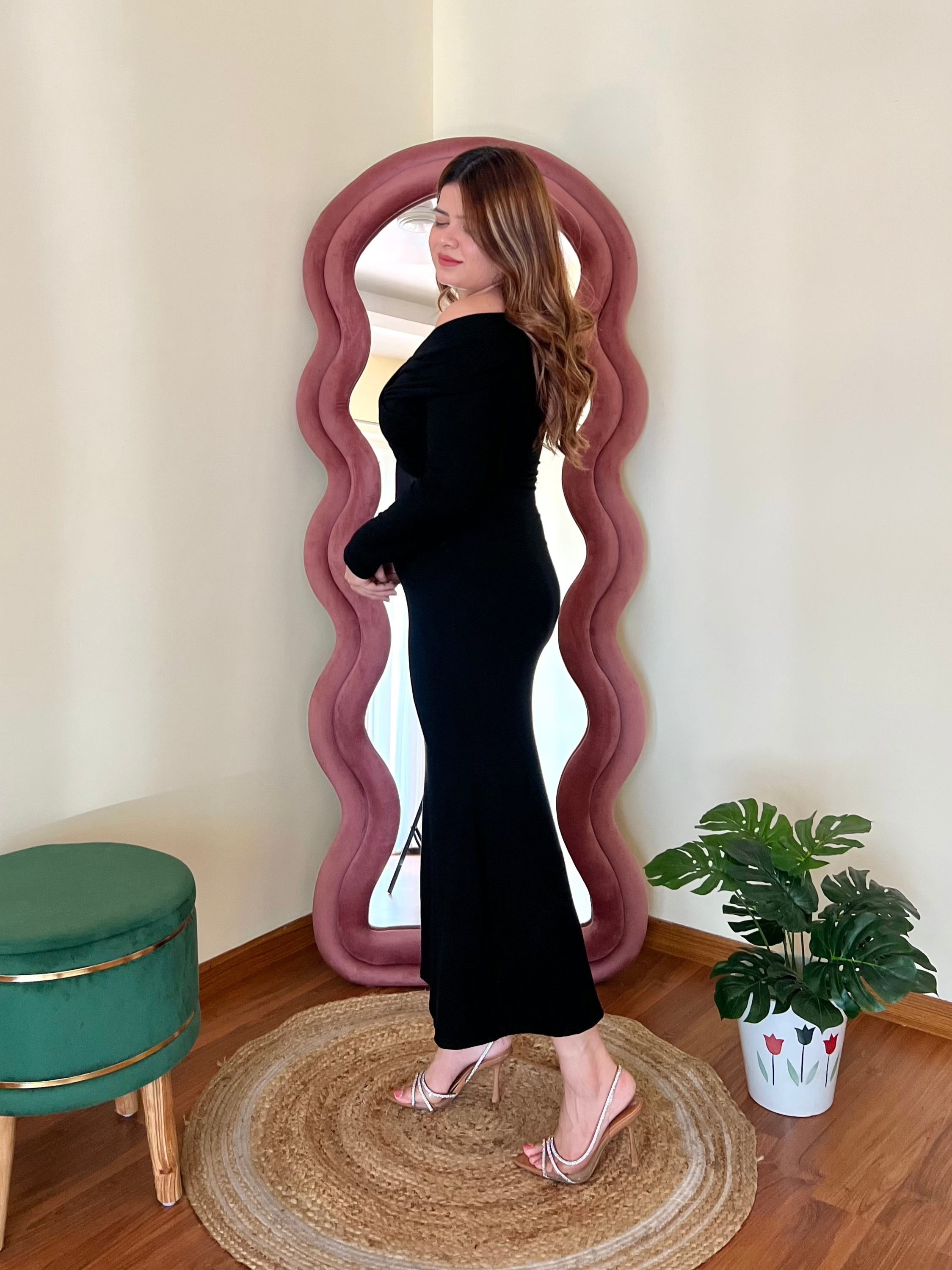 KARA OFF SHOULDER DRESS