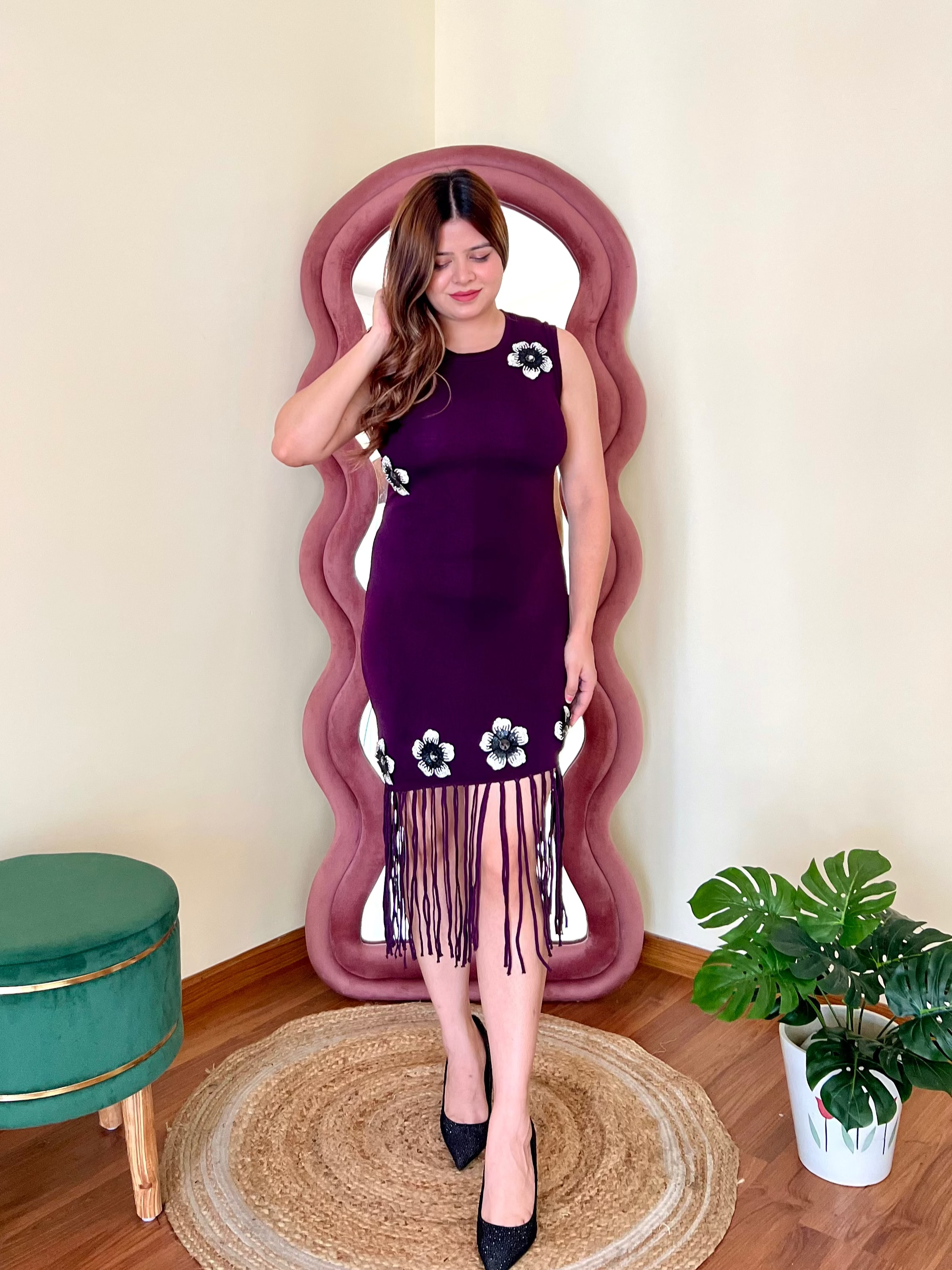 LILY FRINNGES DRESS