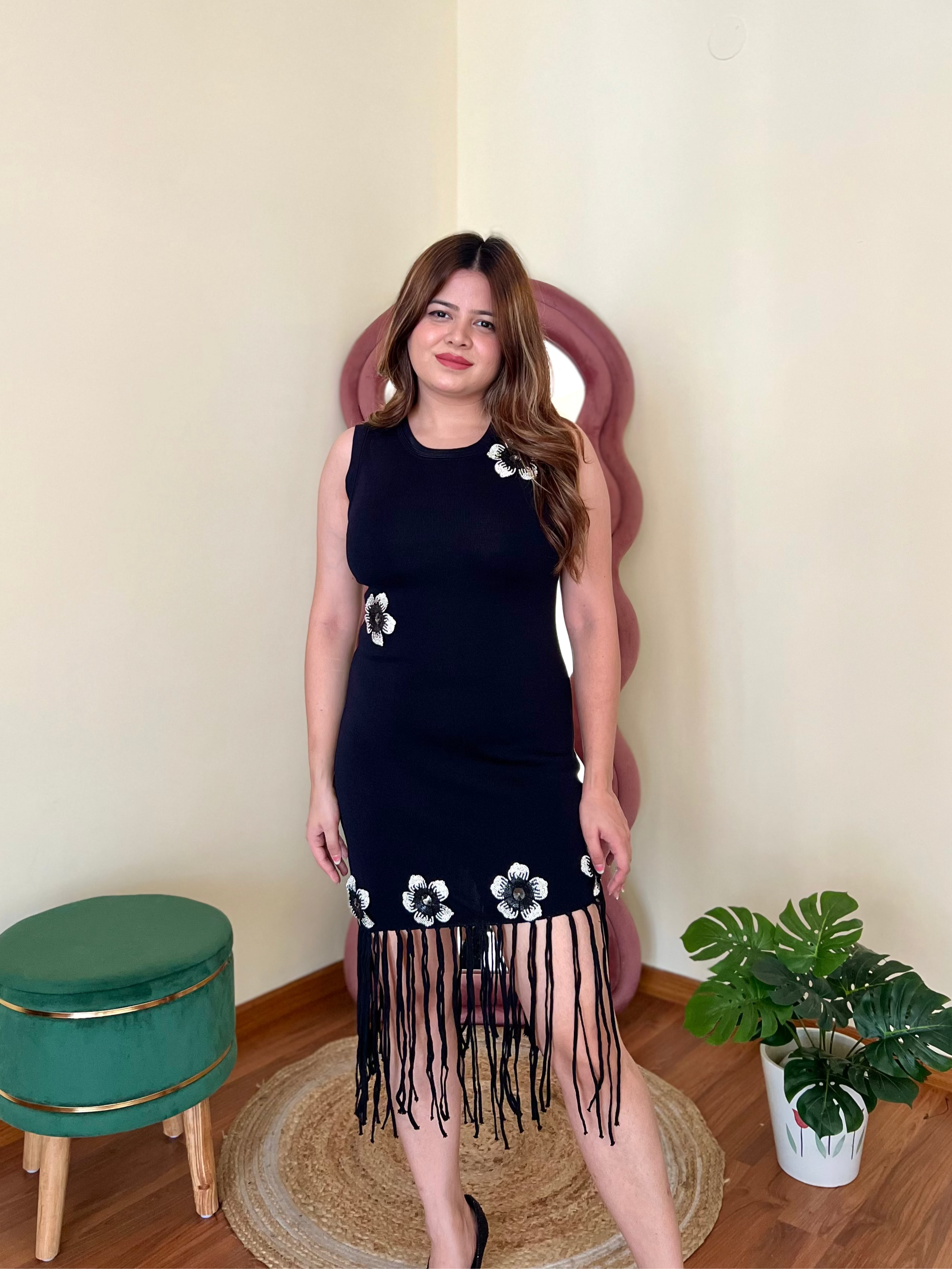 LILY FRINNGES DRESS