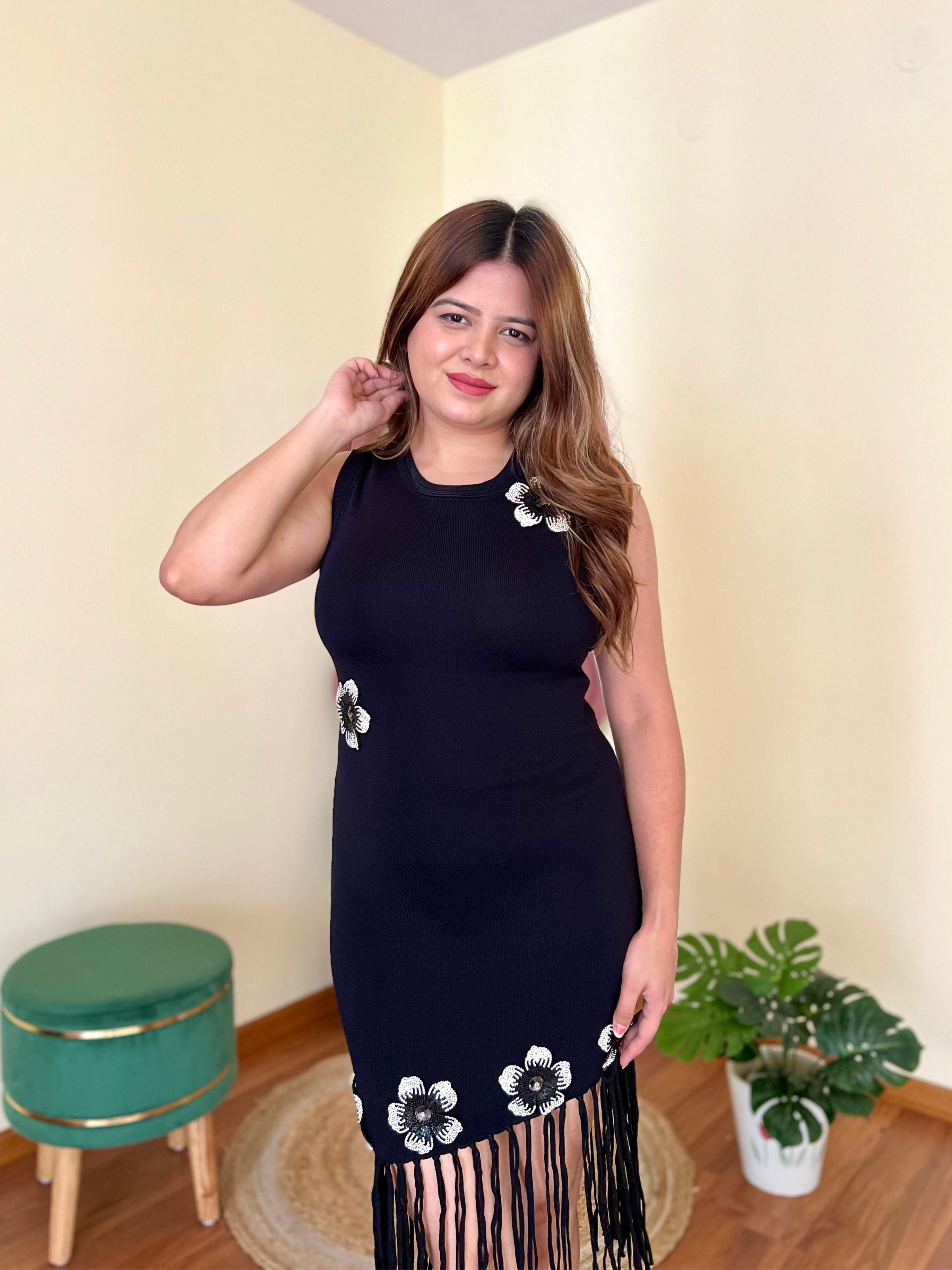 LILY FRINNGES DRESS