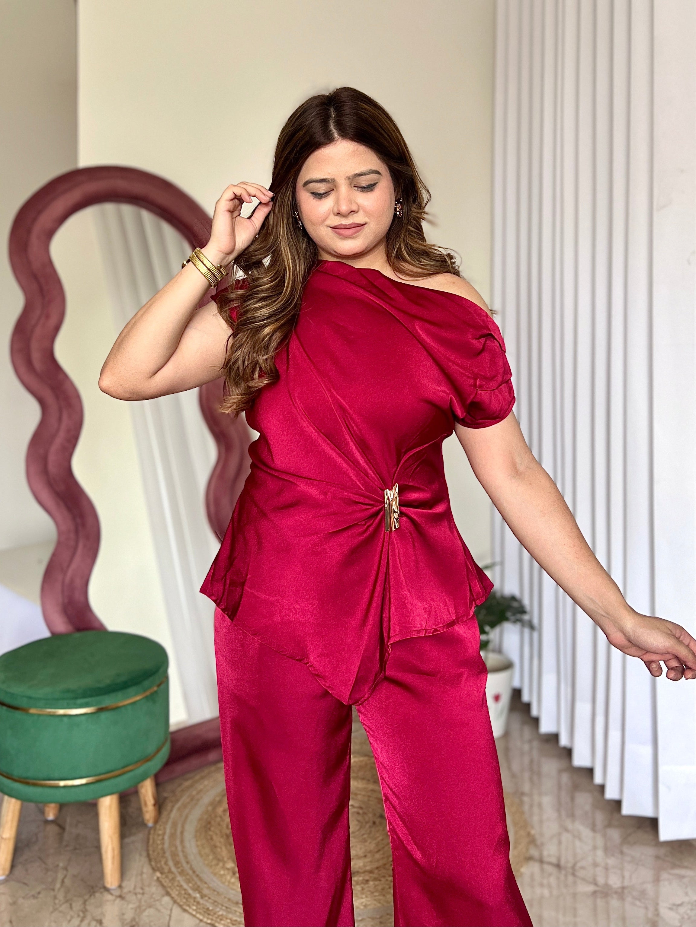 CALI SATIN COORD