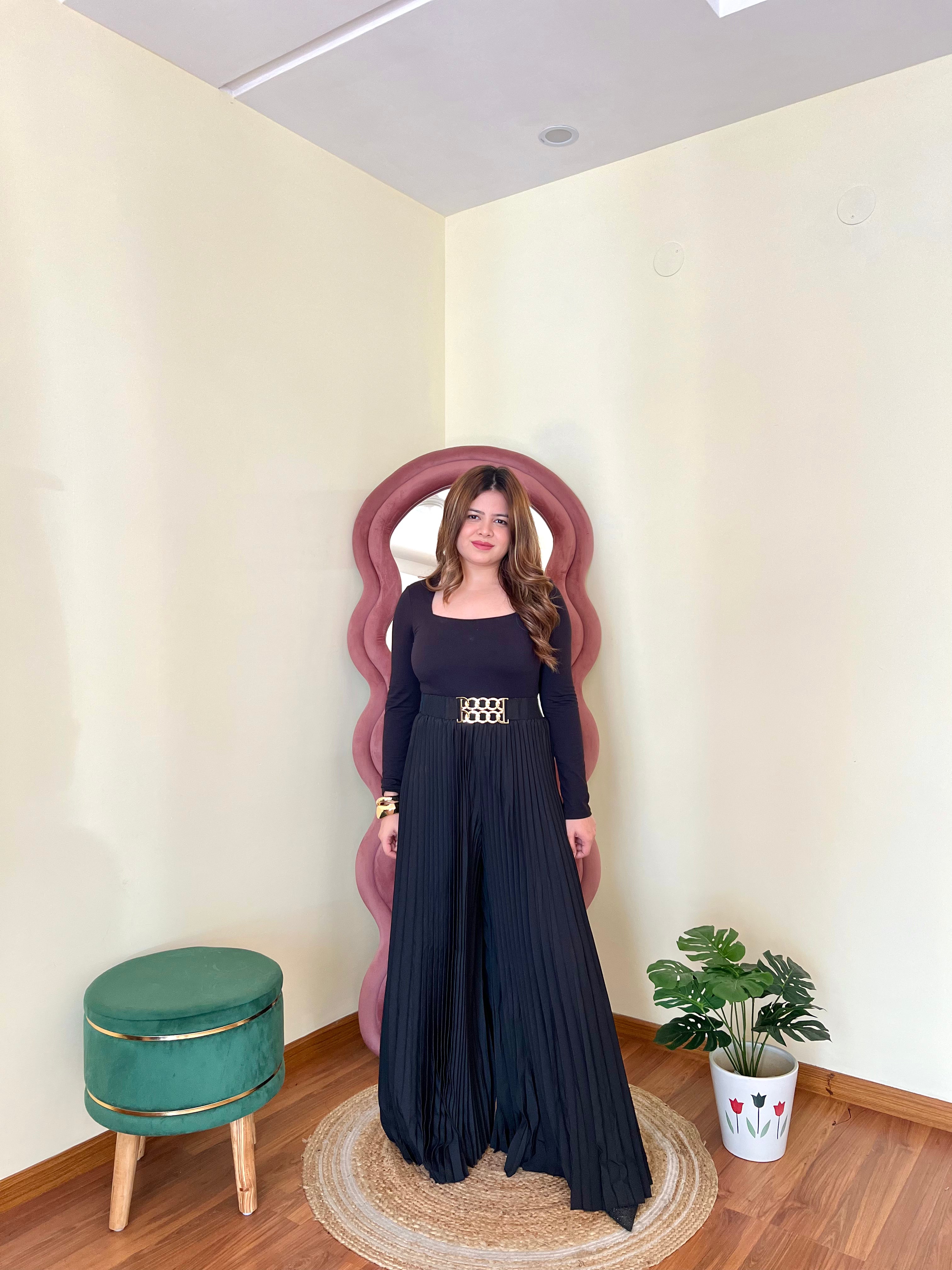 VERONICA PLEATED PANTS