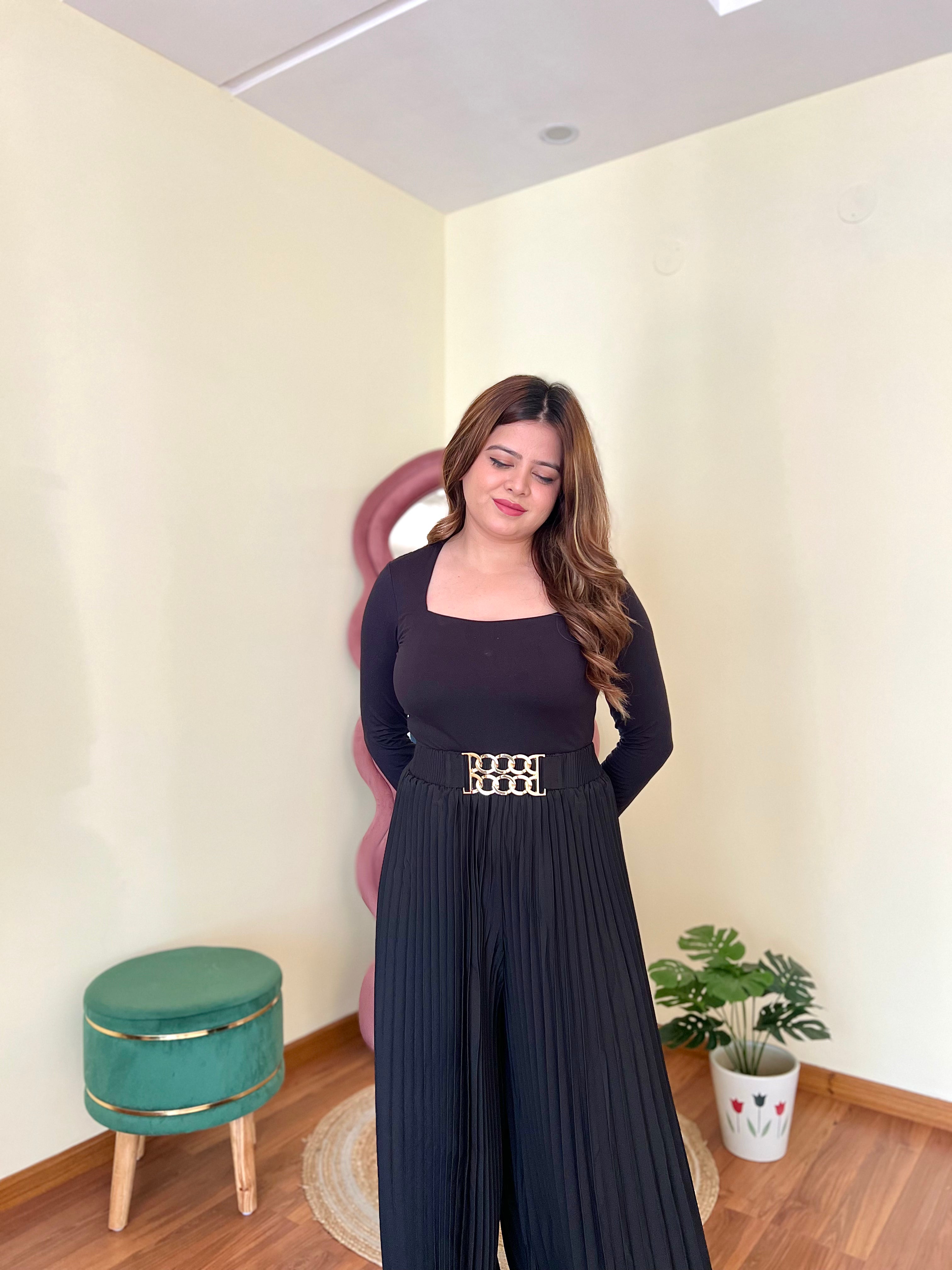 VERONICA PLEATED PANTS