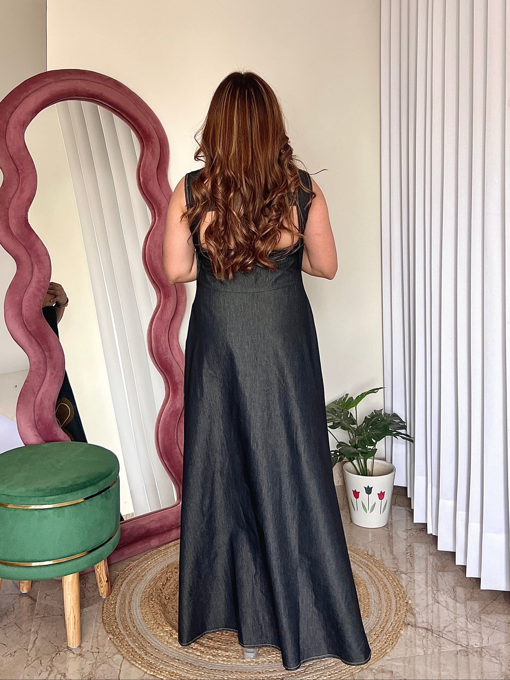 KAYLA DENIM DRESS