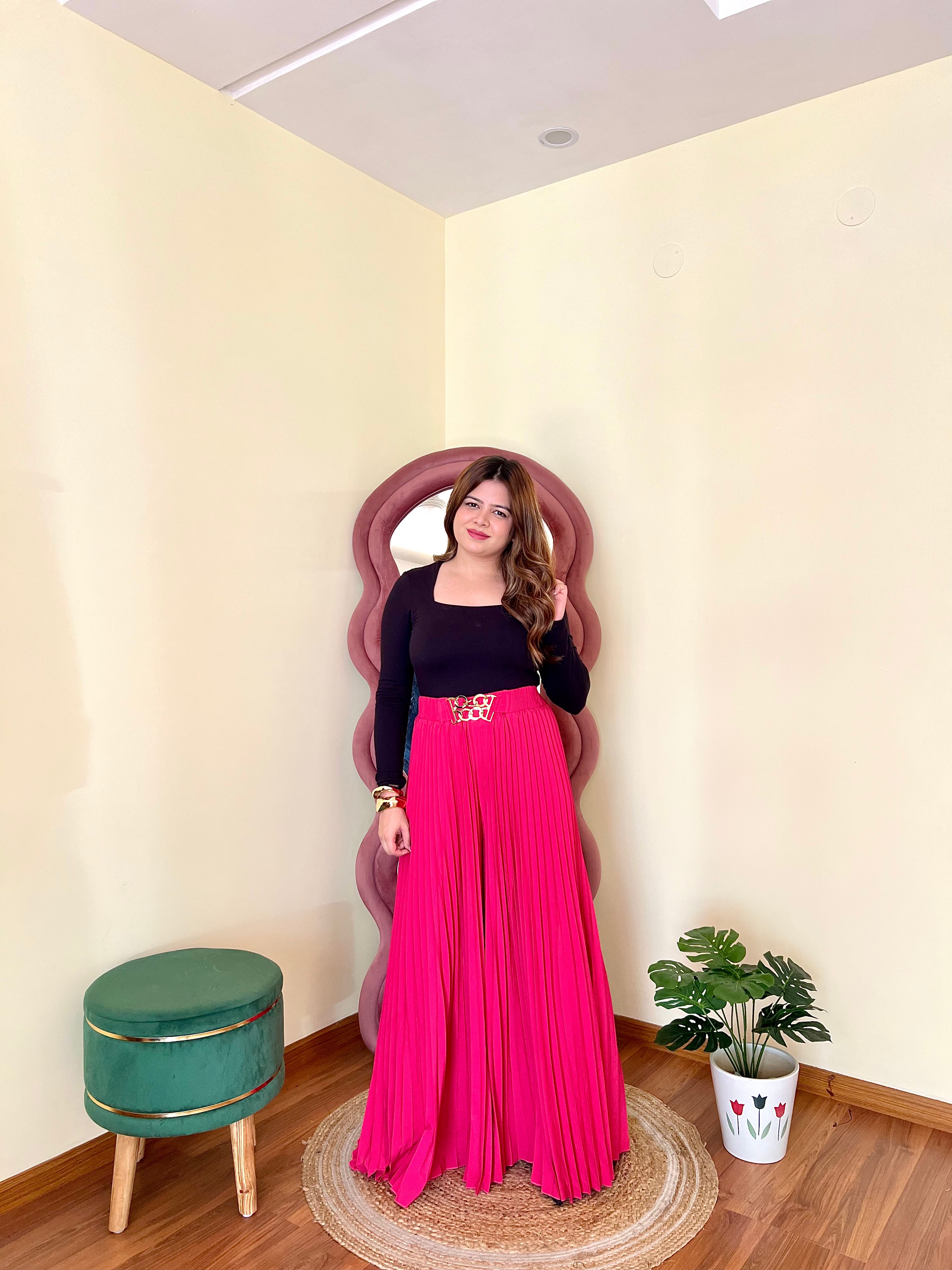 VERONICA PLEATED PANTS