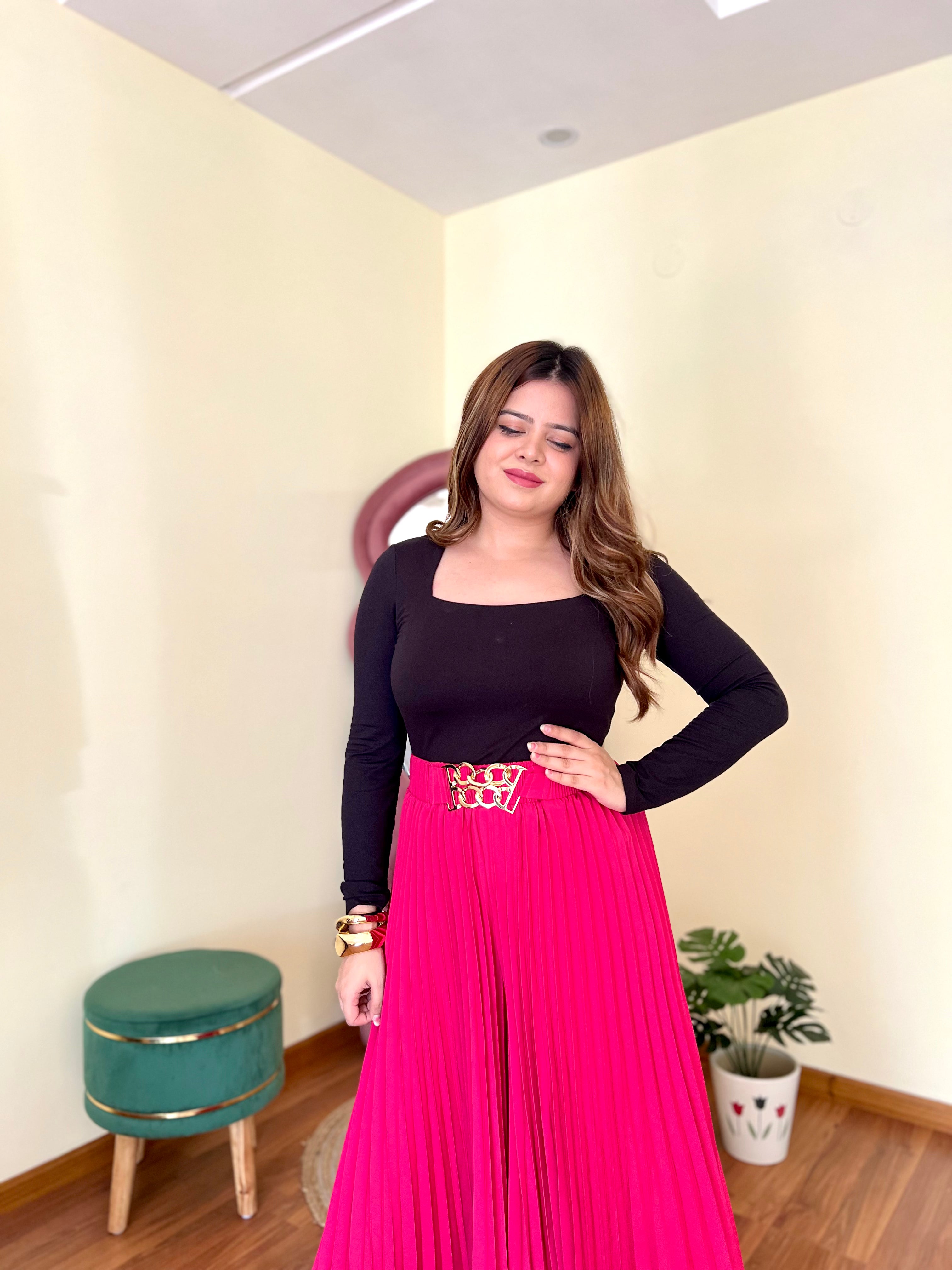 VERONICA PLEATED PANTS