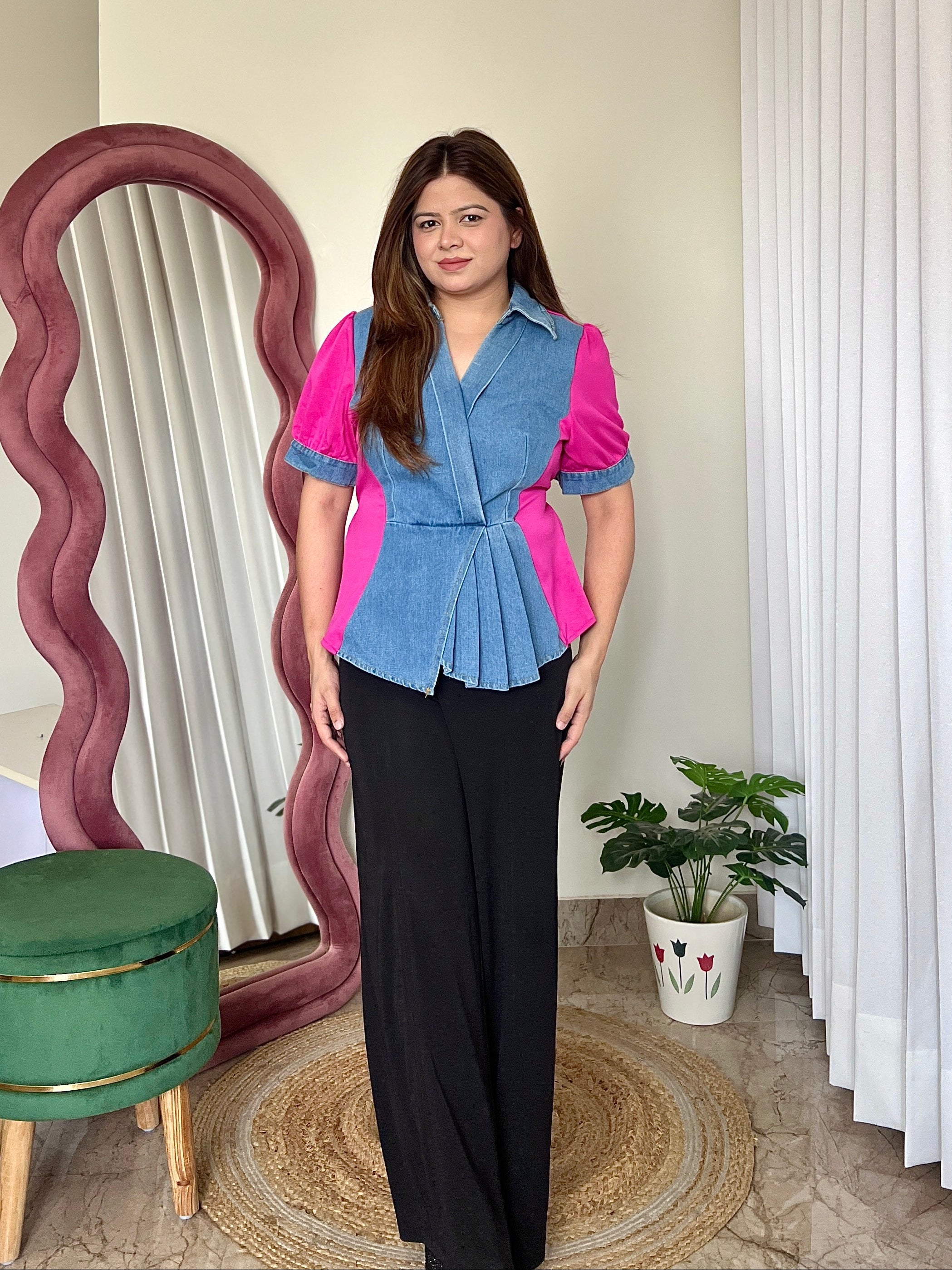 DUNE DENIM TOP