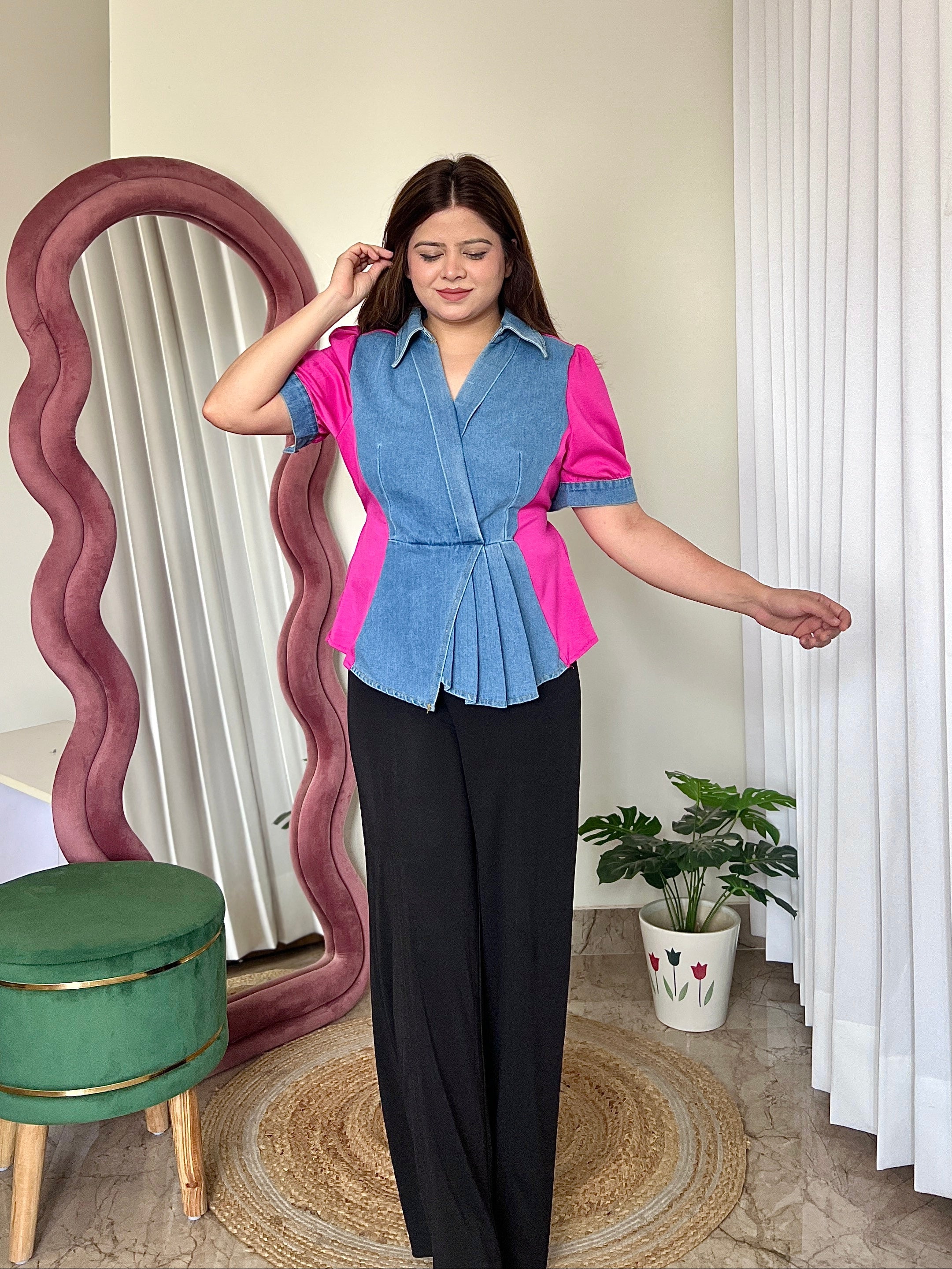 DUNE DENIM TOP