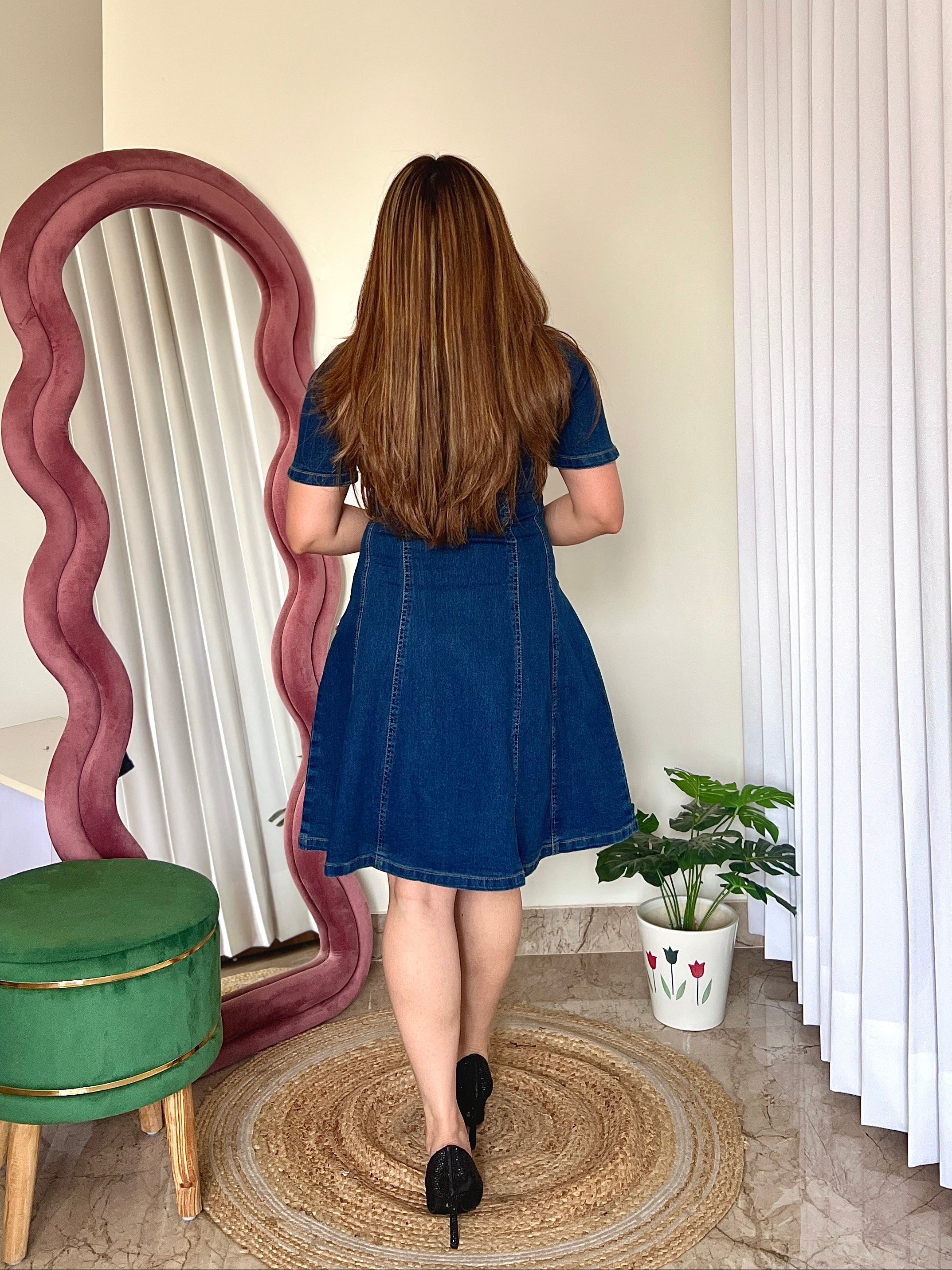 SHERRY DENIM DRESS