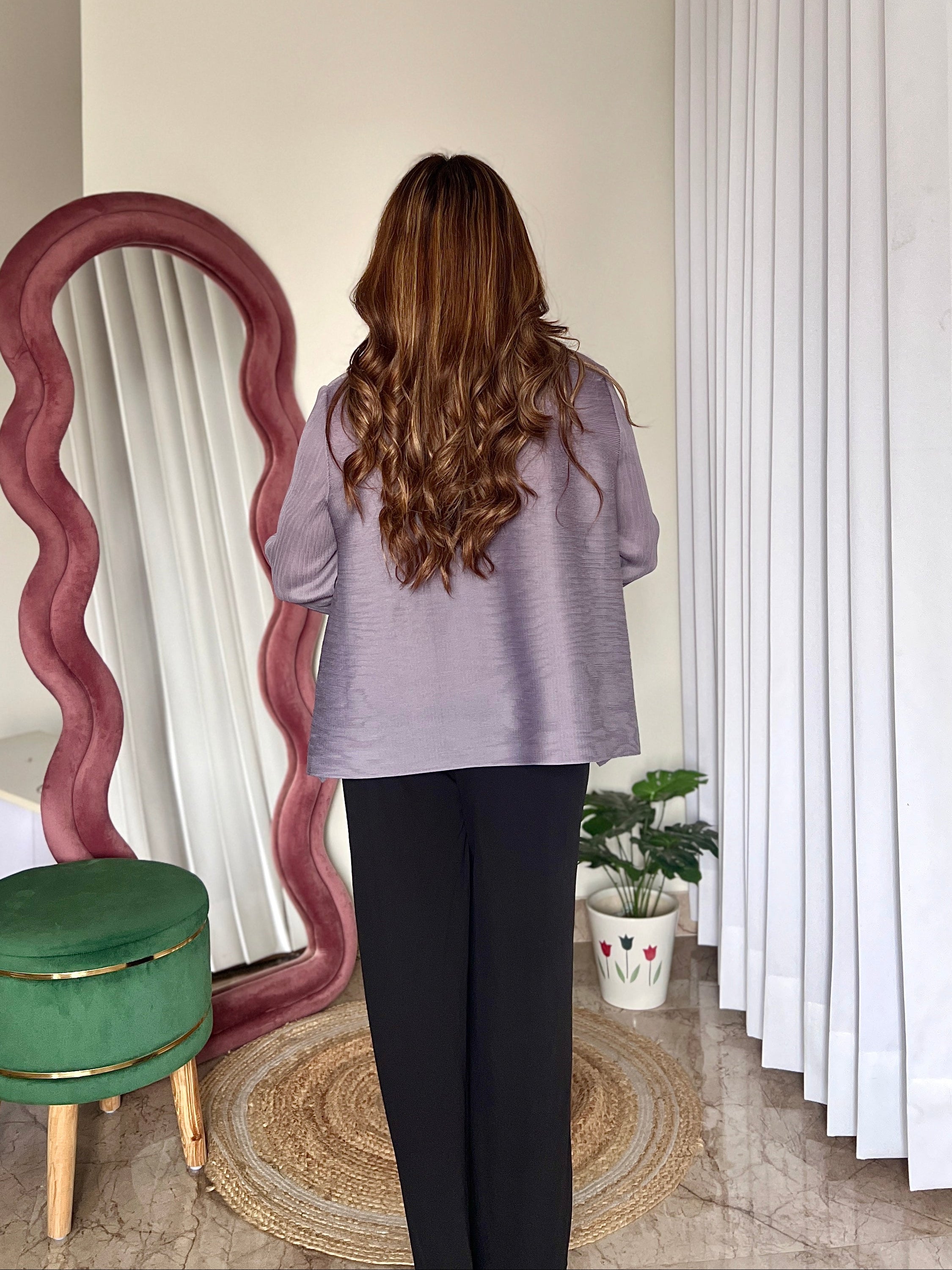 KAI PLEATED TOP