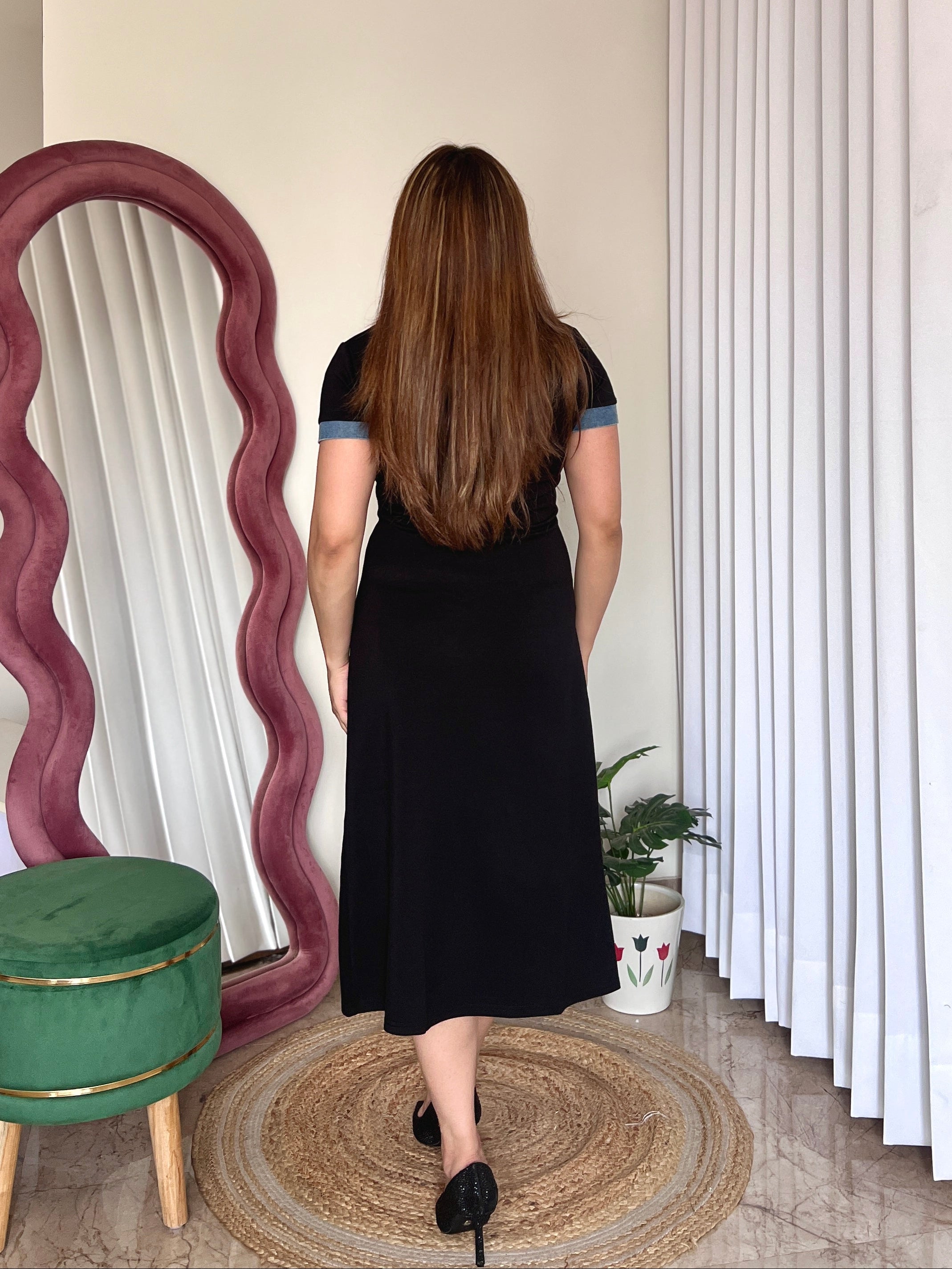 HOLLY DENIM DRESS