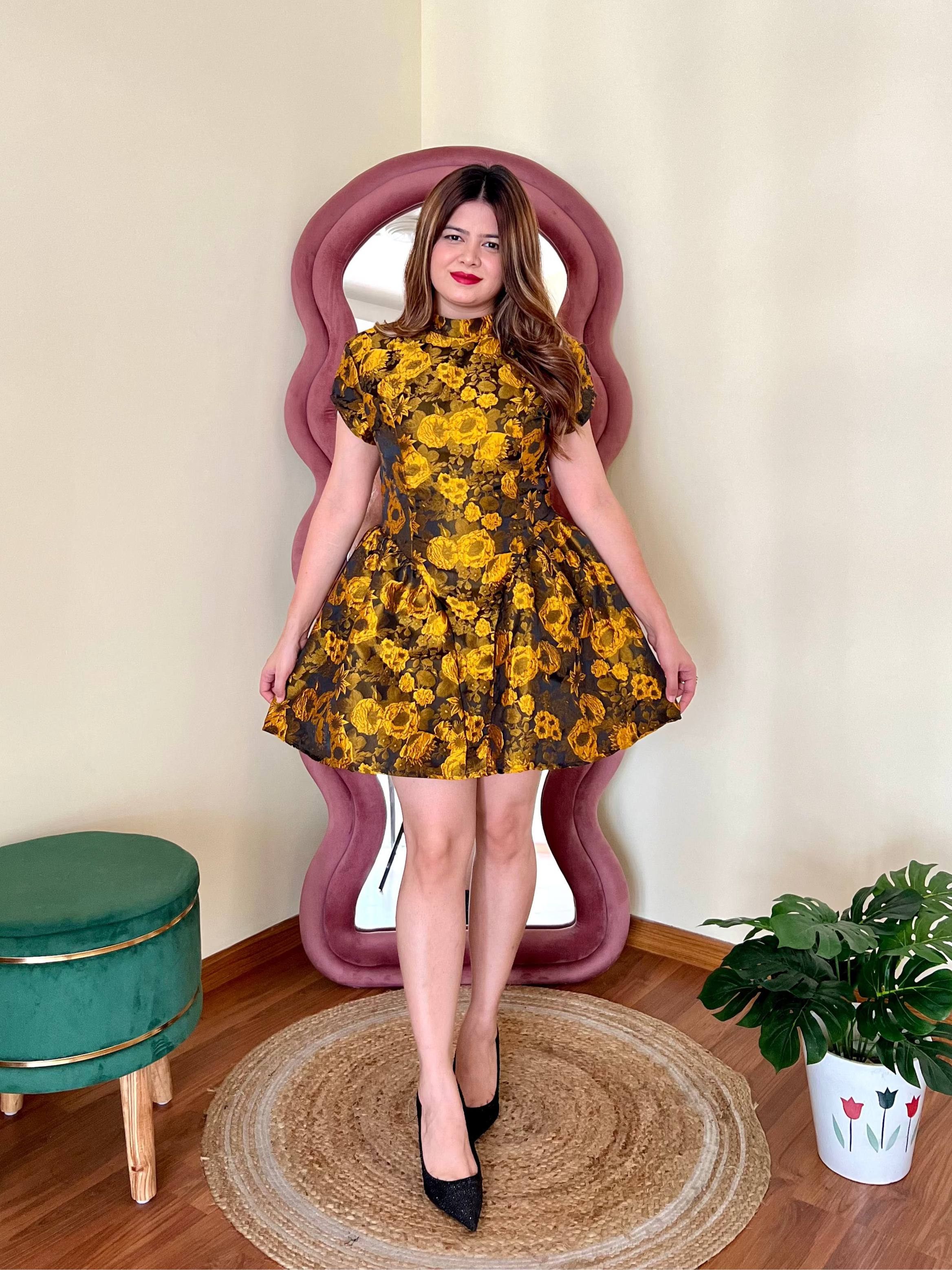 GEORGINA BACKLESS DRESS