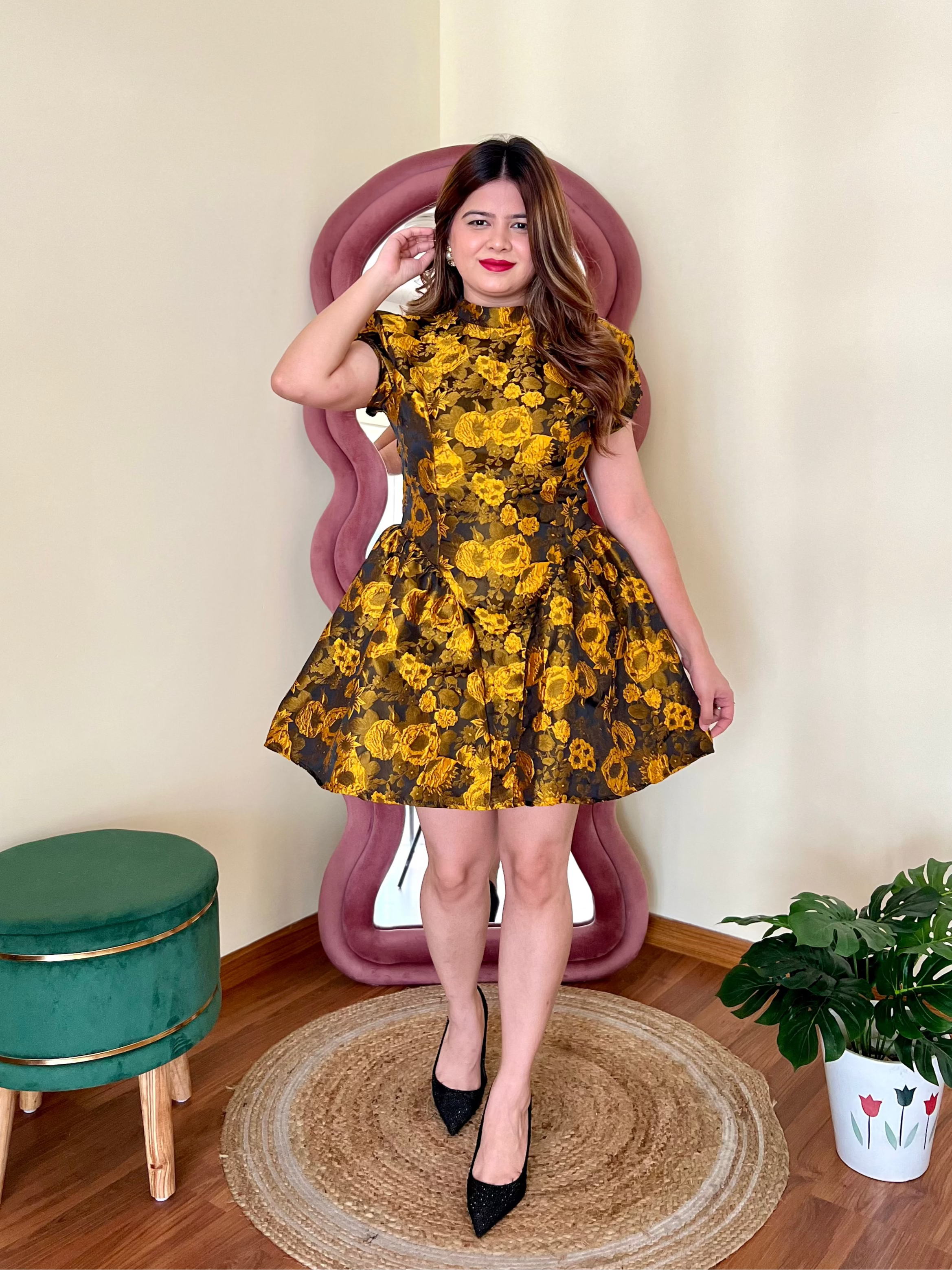 GEORGINA BACKLESS DRESS