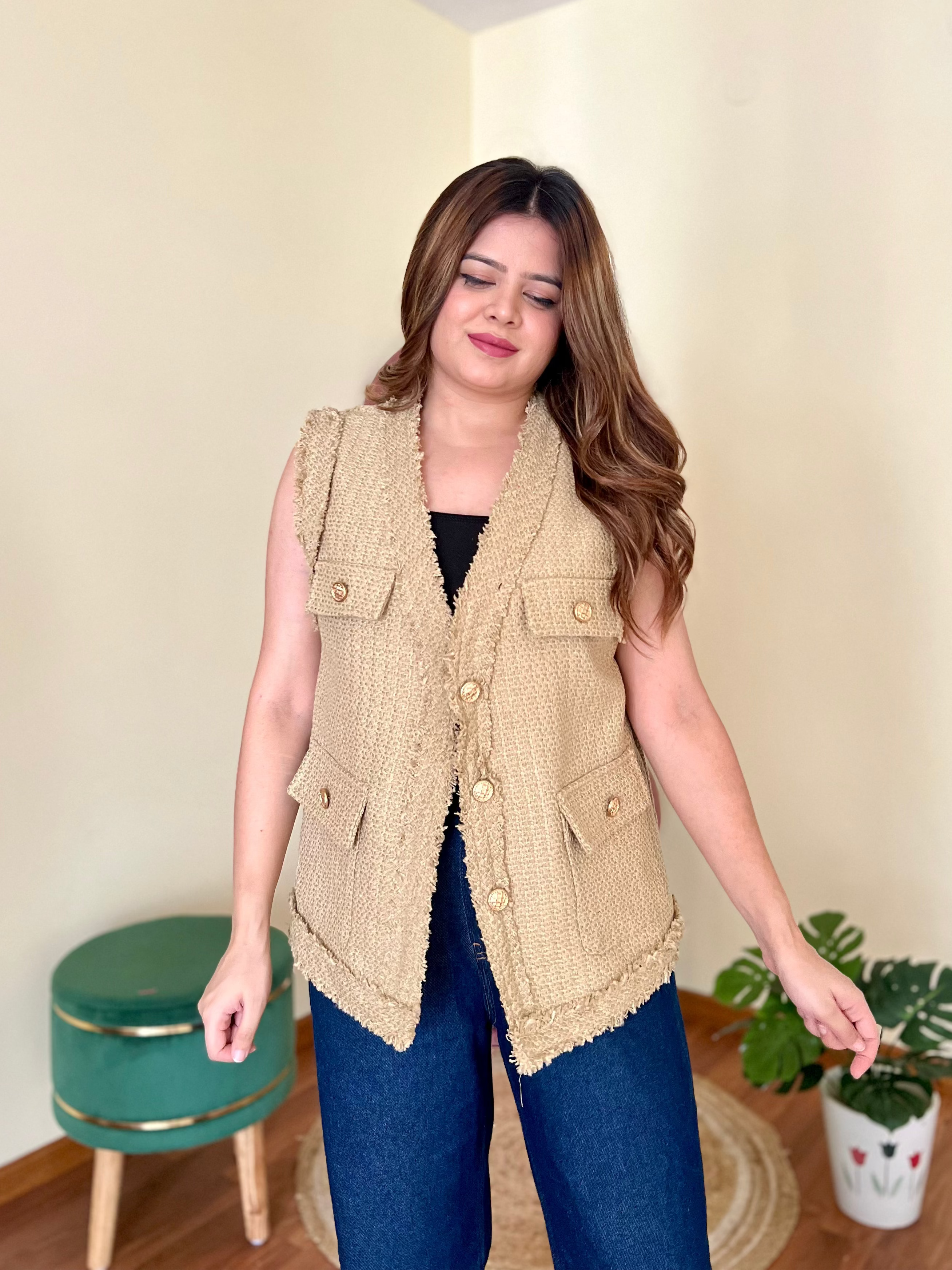 BAE TWEED COAT
