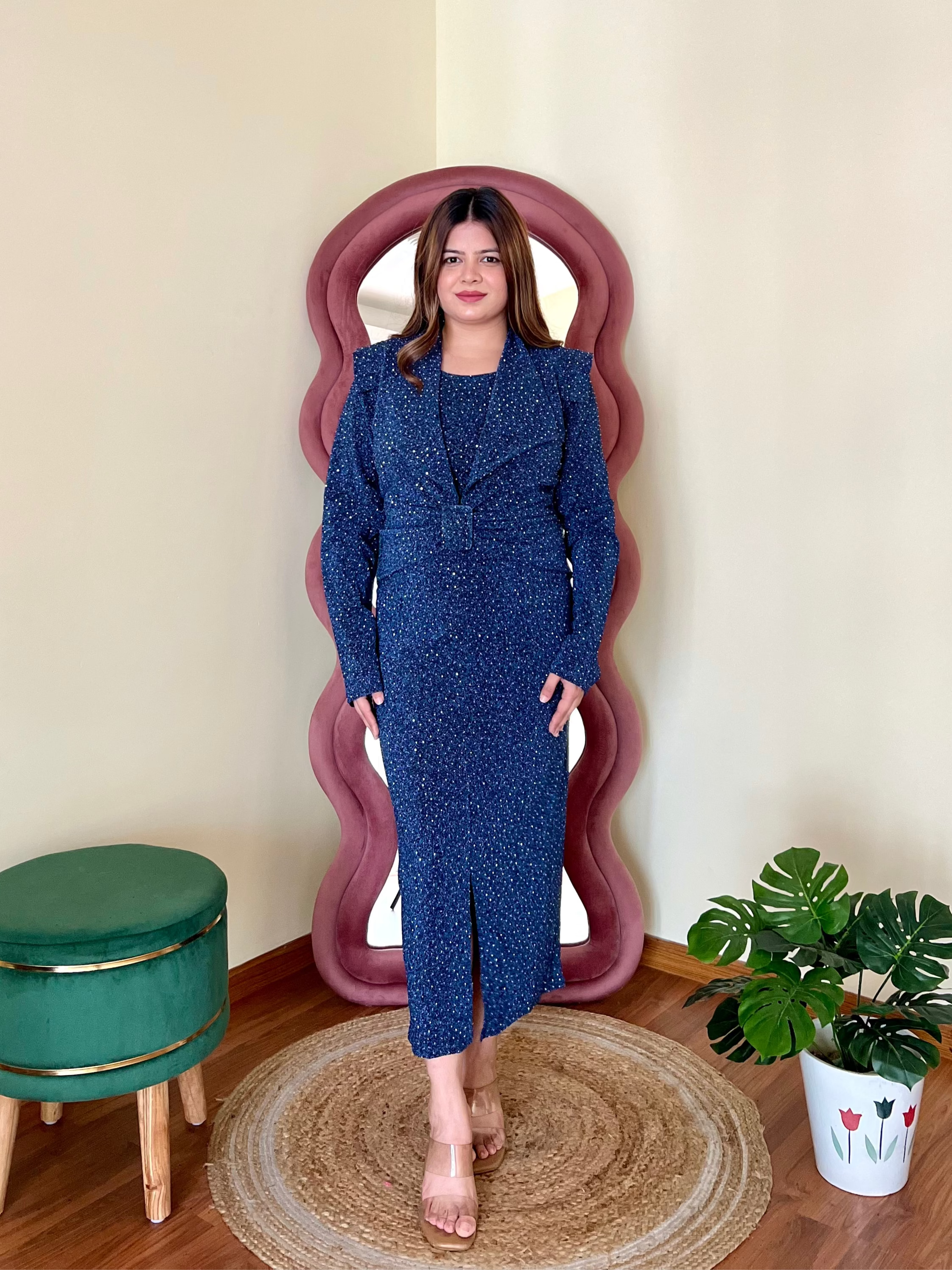 SESAME COLLARED DRESS