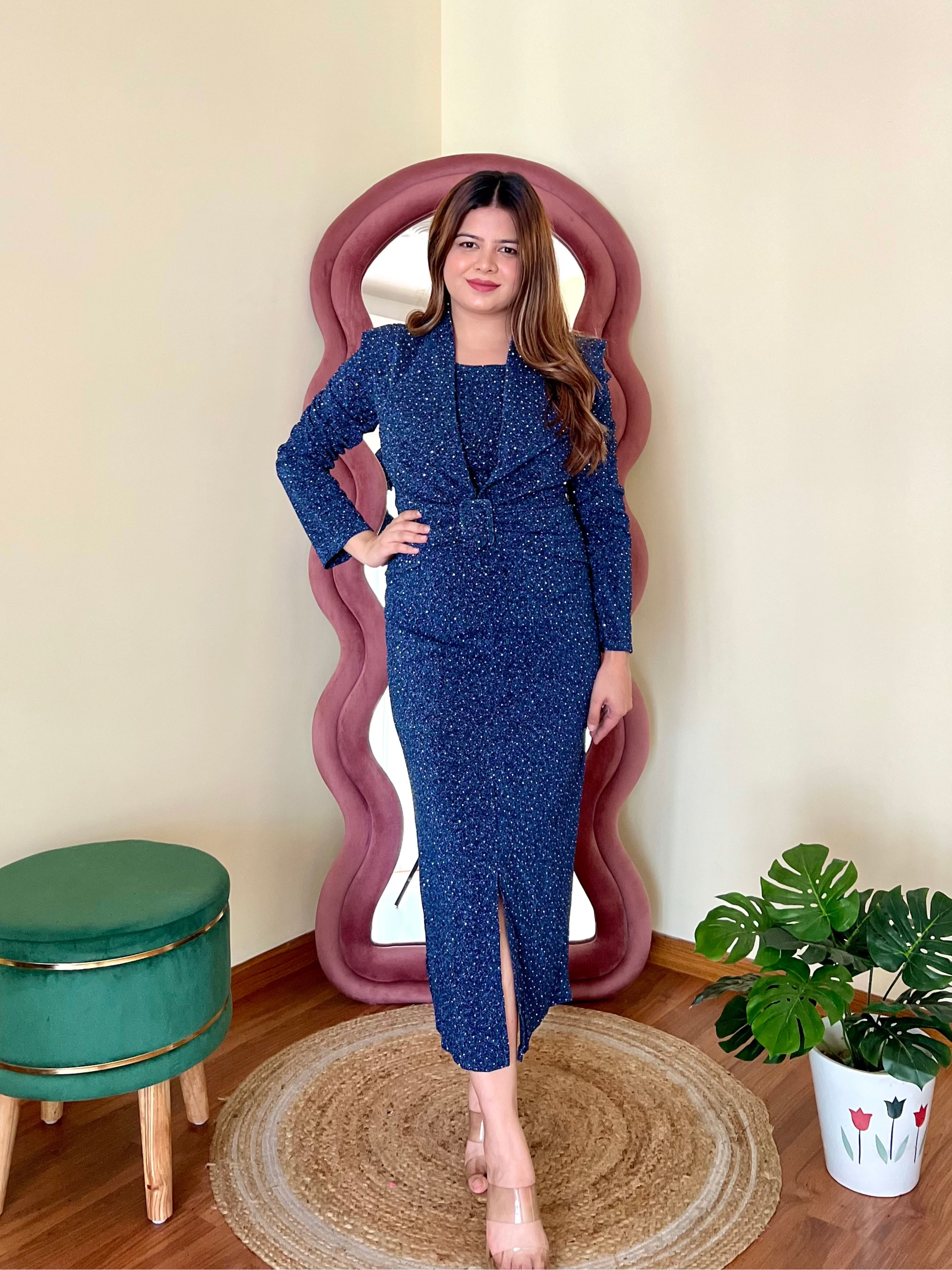 SESAME COLLARED DRESS