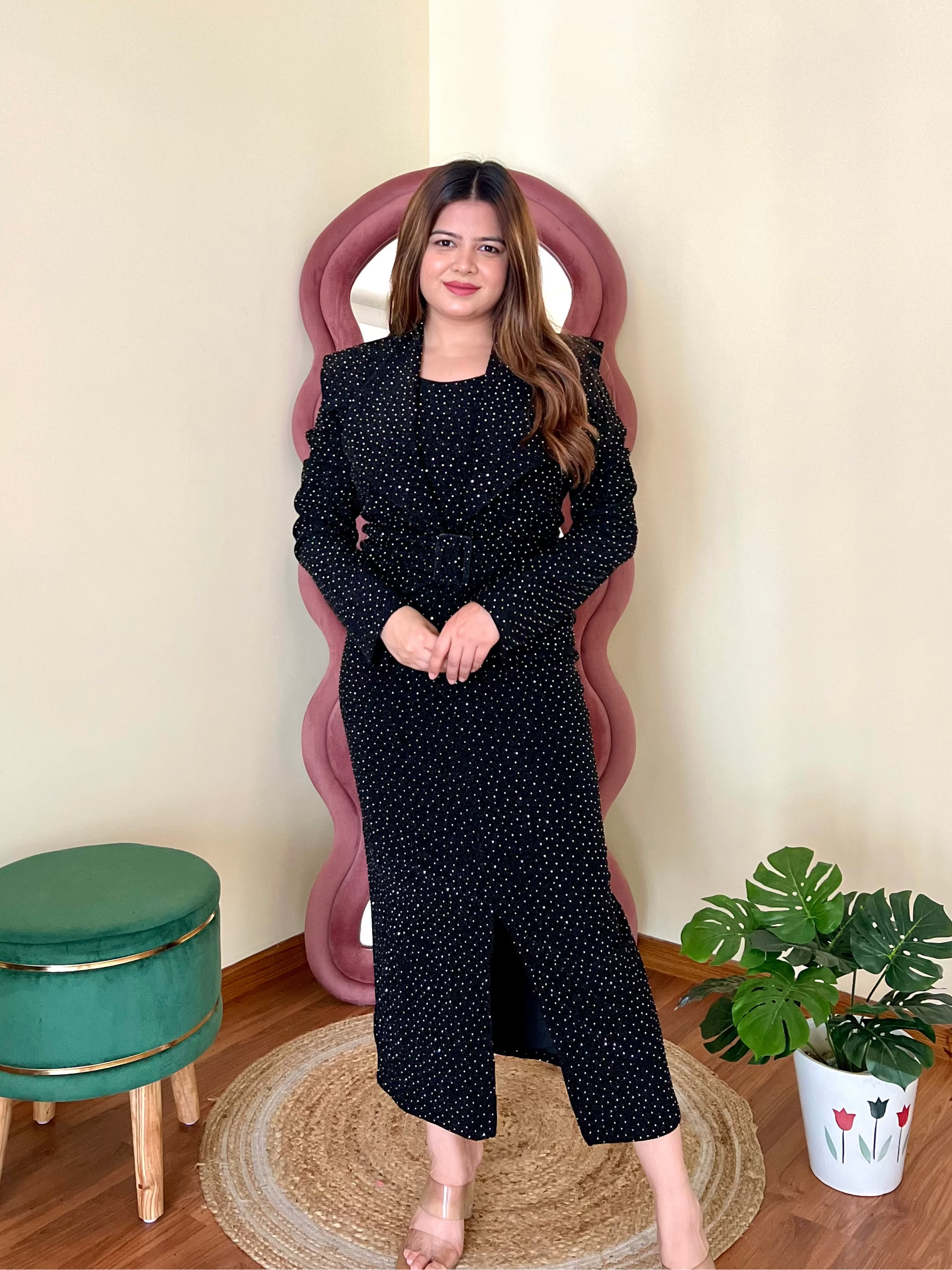 SESAME COLLARED DRESS